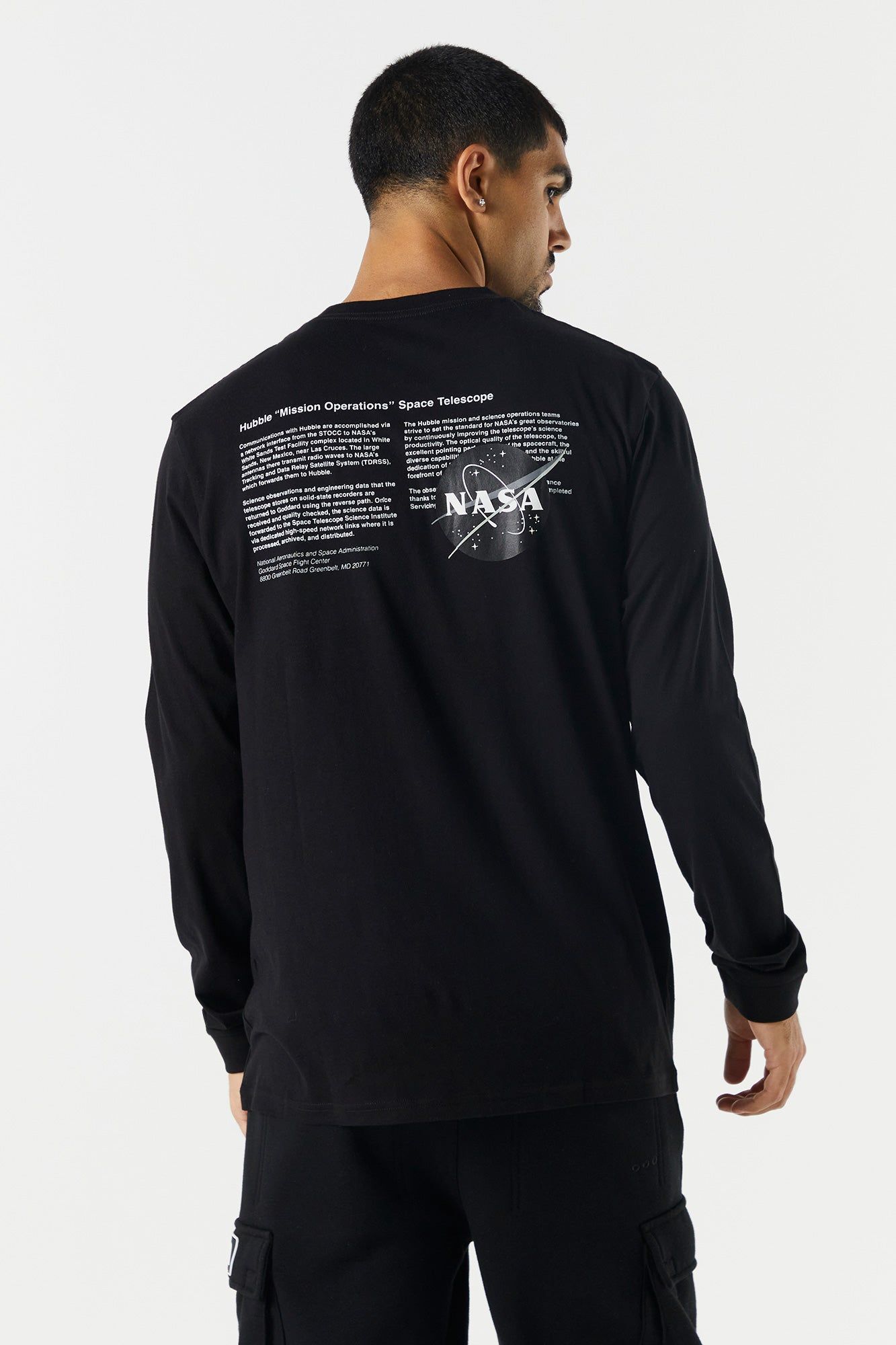 NASA Graphic Long Sleeve Top sold by Urban Planet product image thumbnail 2