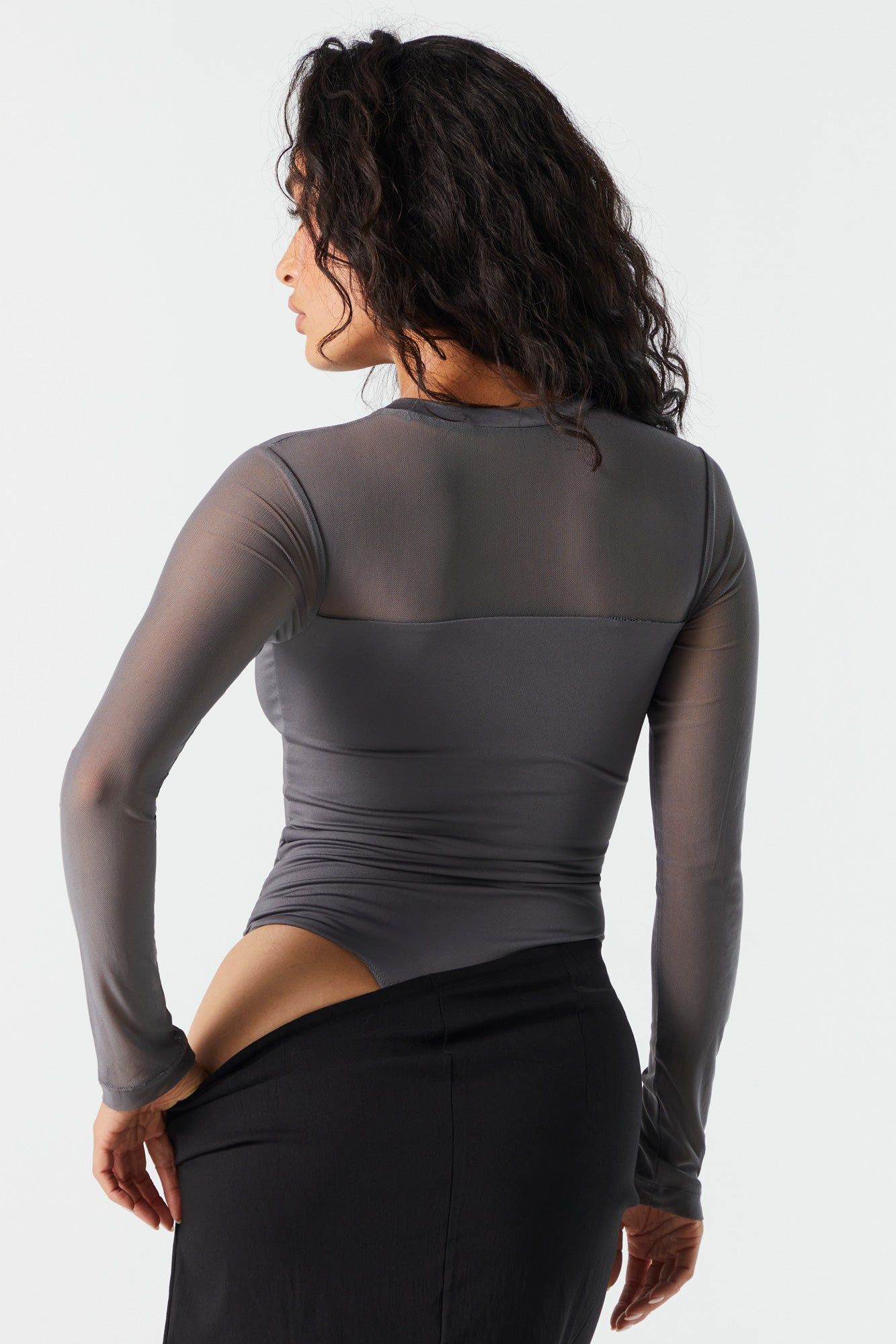 Maillot profilé en filet avec décolleté en coeur sold by Urban Planet product image thumbnail 7