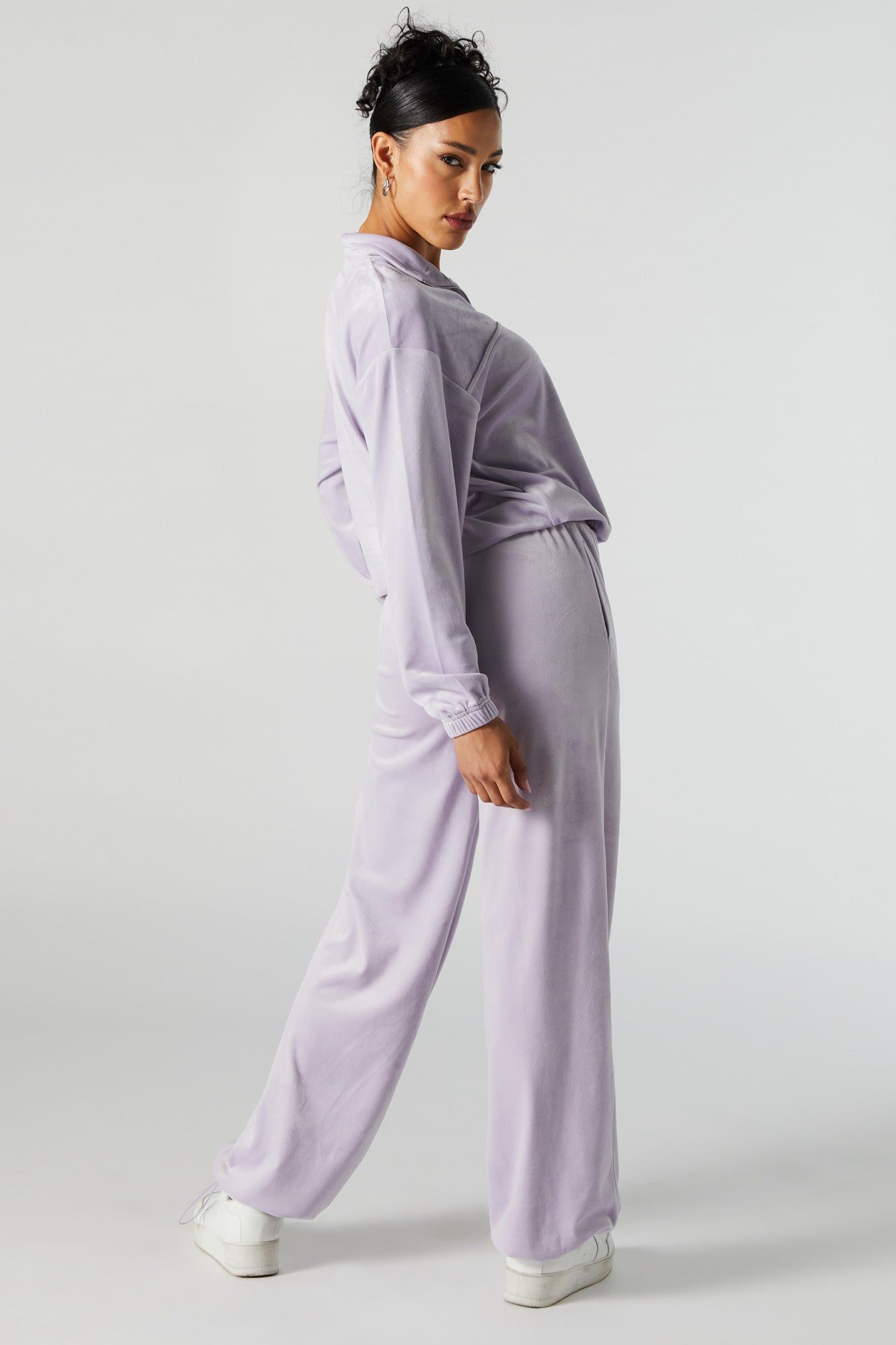 Velour Parachute Jogger sold by Urban Planet product image thumbnail 3