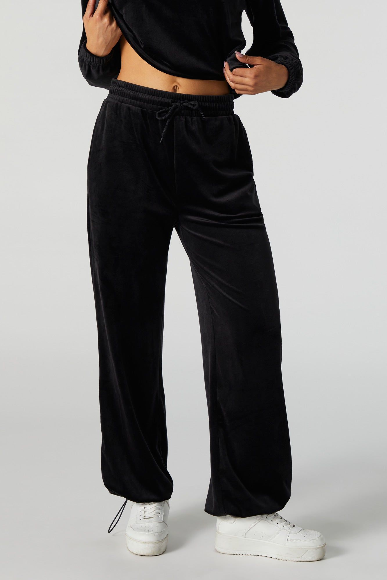 Velour Parachute Jogger sold by Urban Planet product image thumbnail 5