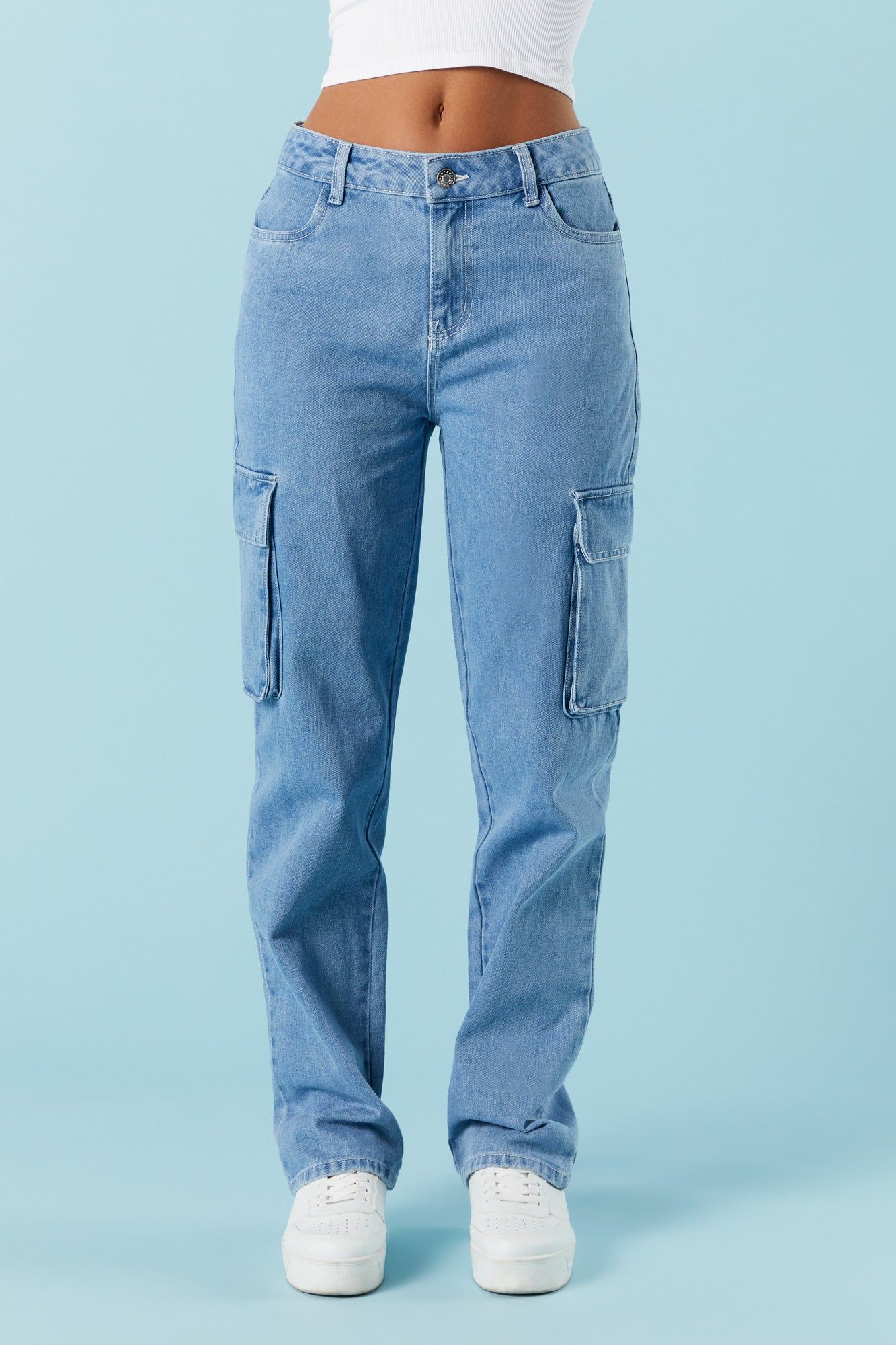 Basic Cargo Jean sold by Urban Planet product image thumbnail 2