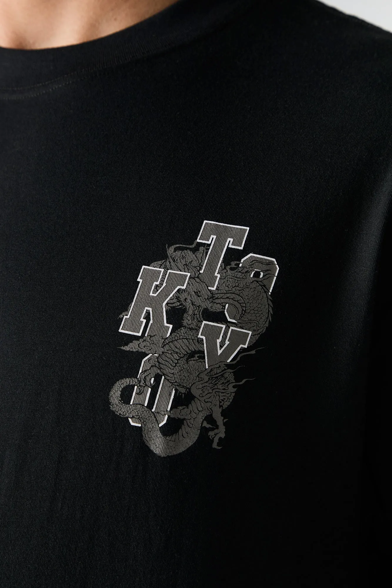 T-shirt à imprimé Kyoto sold by Urban Planet product image thumbnail 4