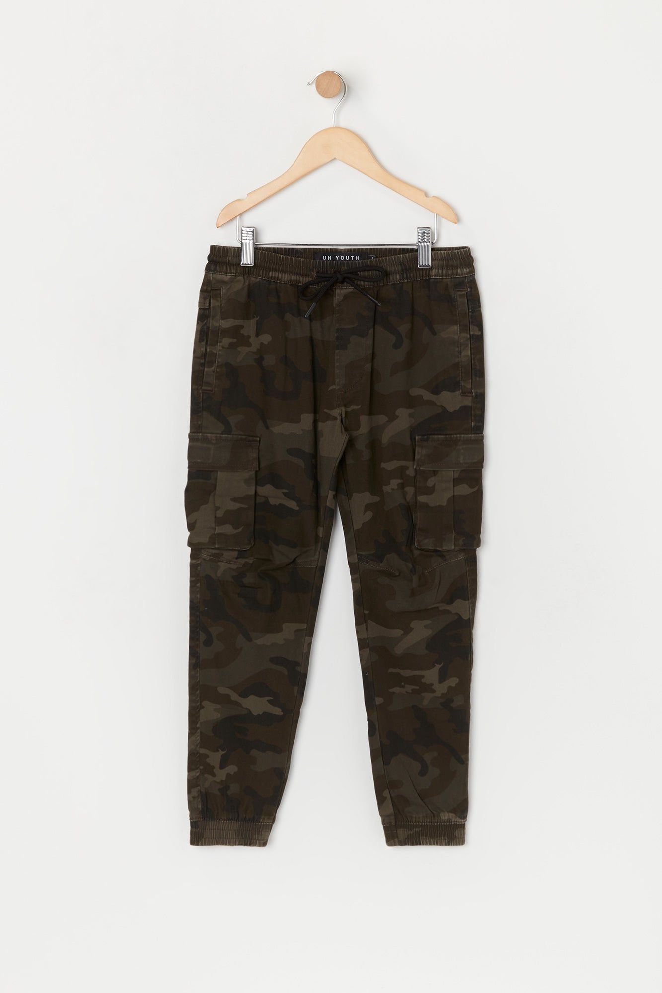 Boys Camo Cargo Jogger sold by Urban Planet