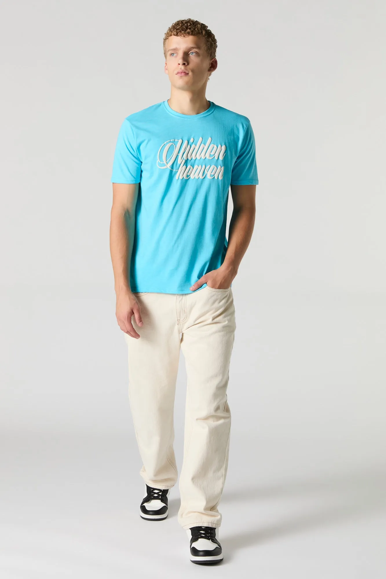 T-shirt à imprimé Hidden Heaven sold by Urban Planet product image thumbnail 3