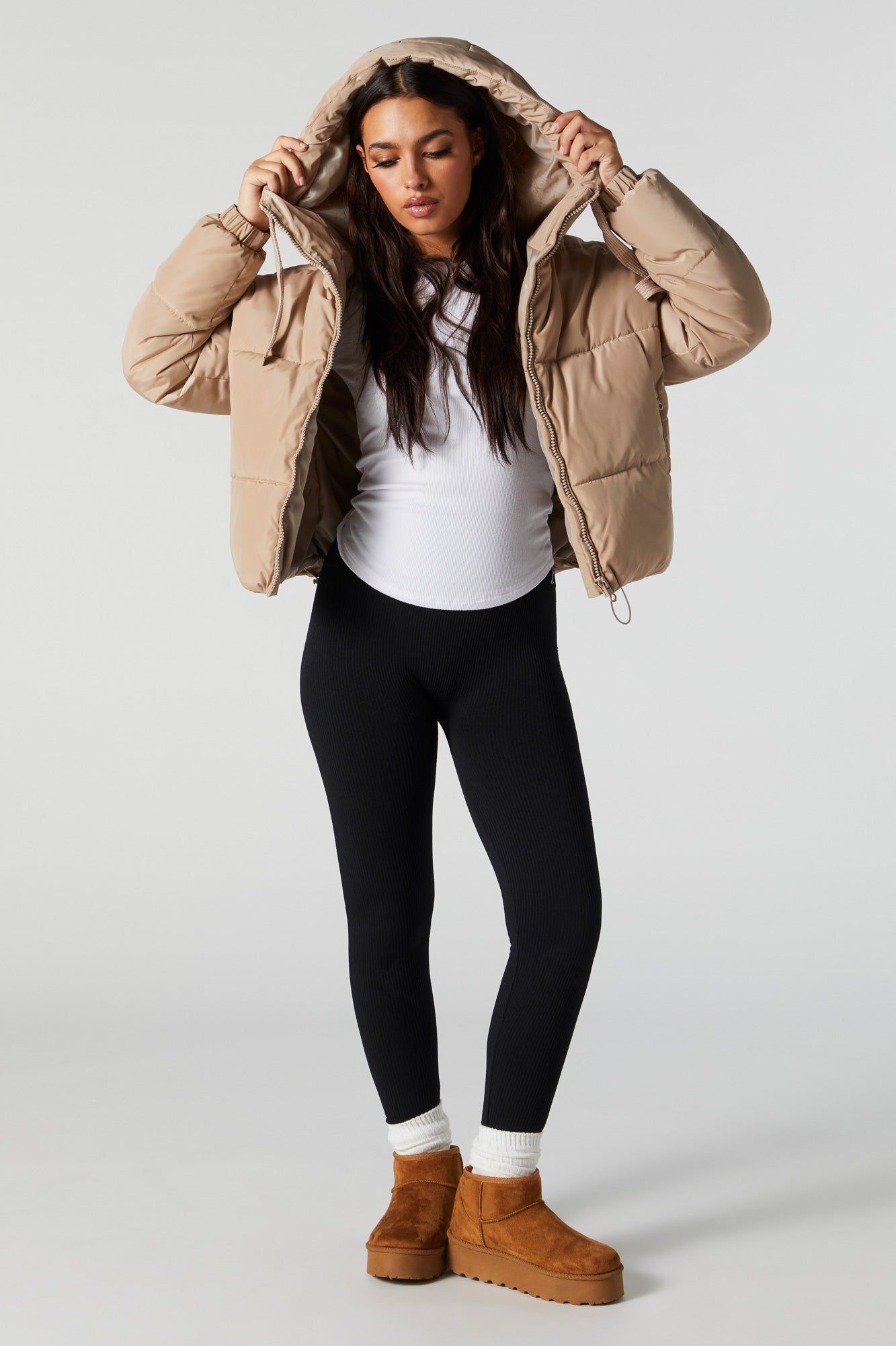 Oversized Puffer Jacket sold by Urban Planet product image thumbnail 3