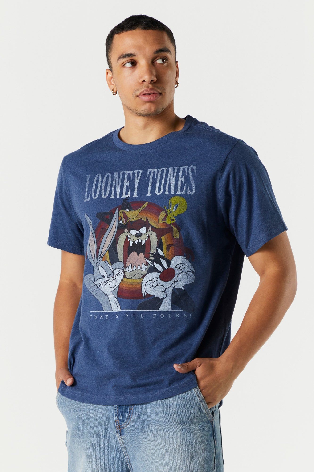 T-shirt à imprimé Looney Tunes sold by Urban Planet
