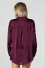 Satin Button-Up Top sold by Urban Planet