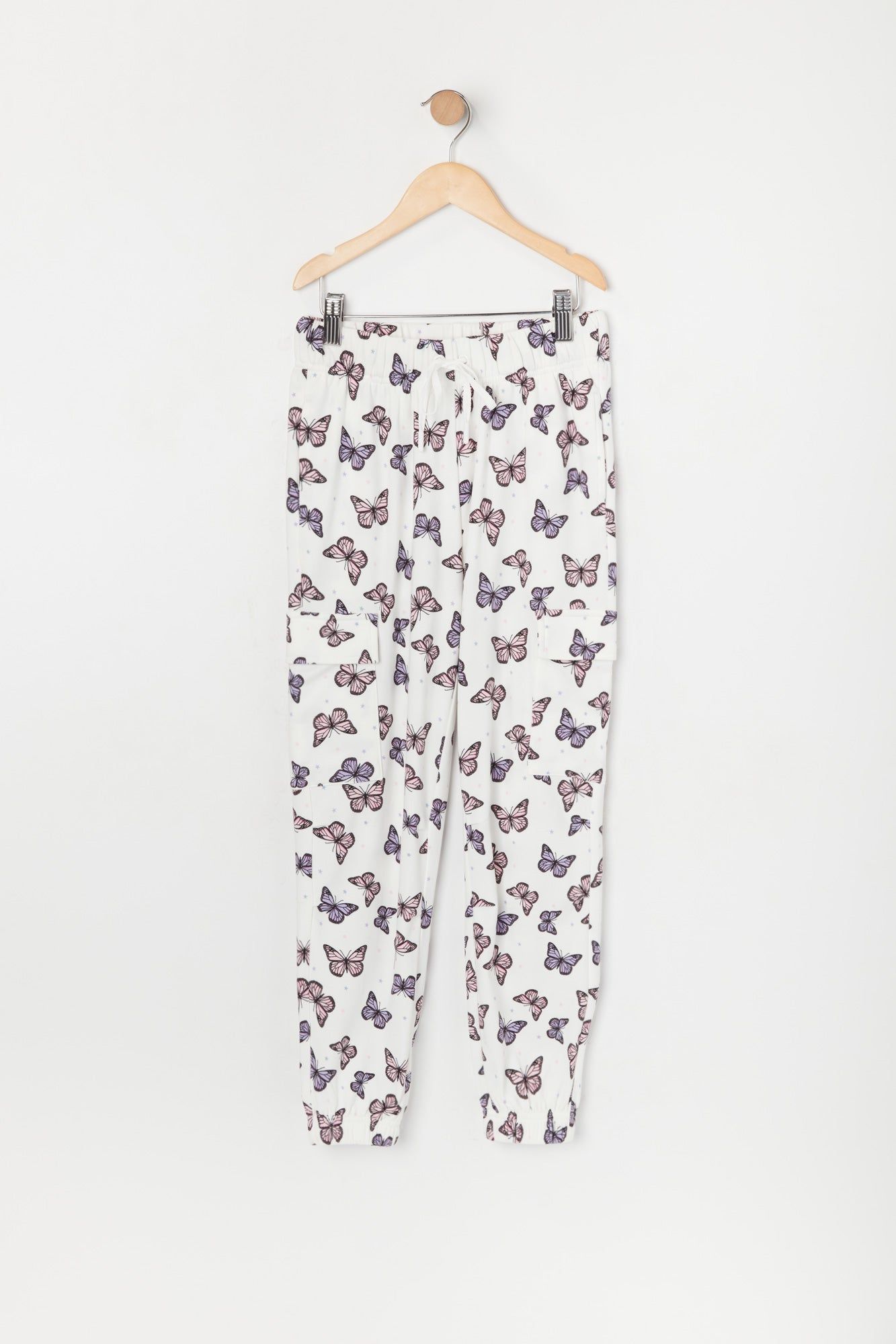 Jogger cargo de Papillon en molleton pour fille sold by Urban Planet