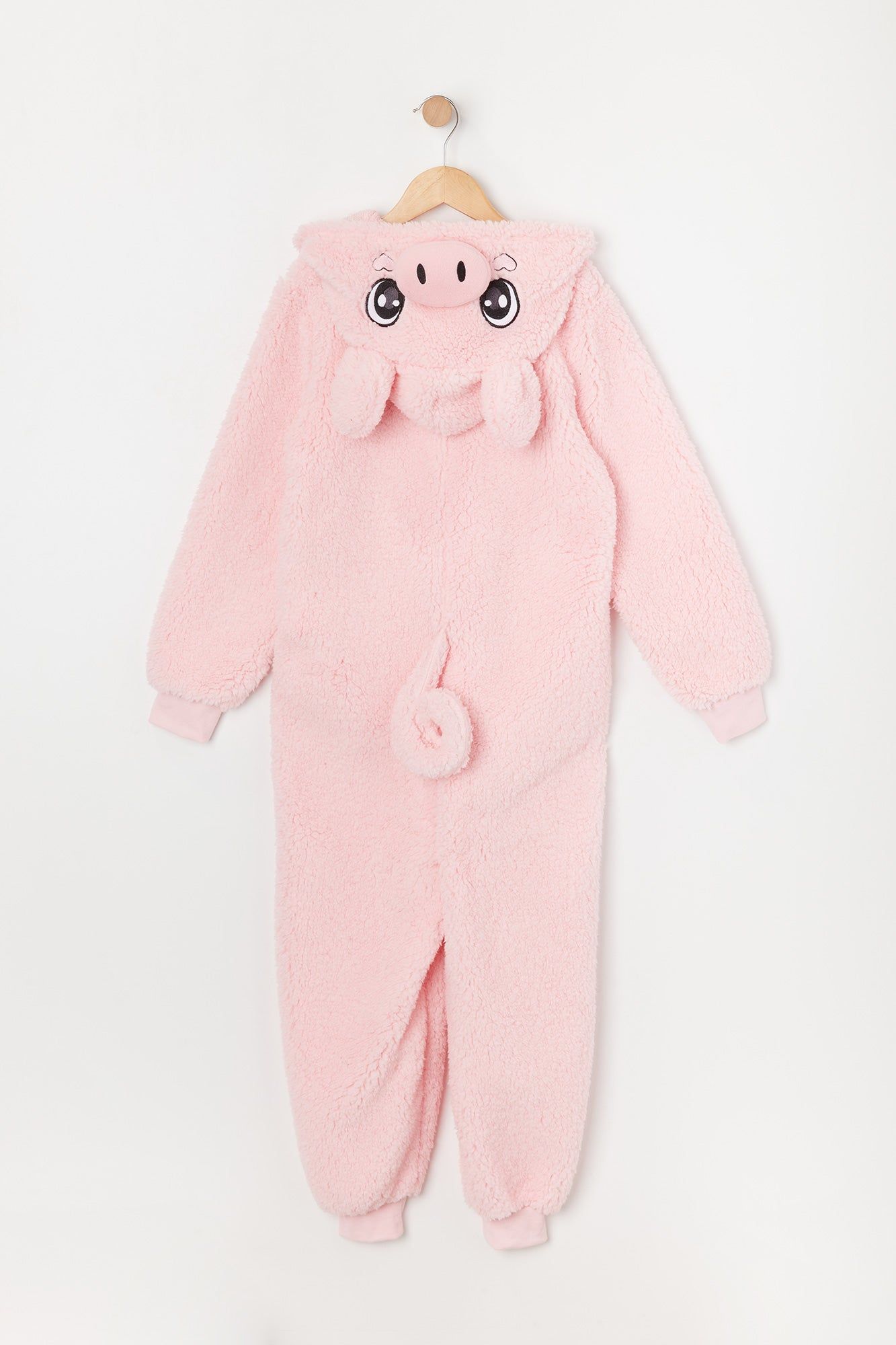 Girls Plush 3D Pig Onesie sold by Urban Planet product image thumbnail 3