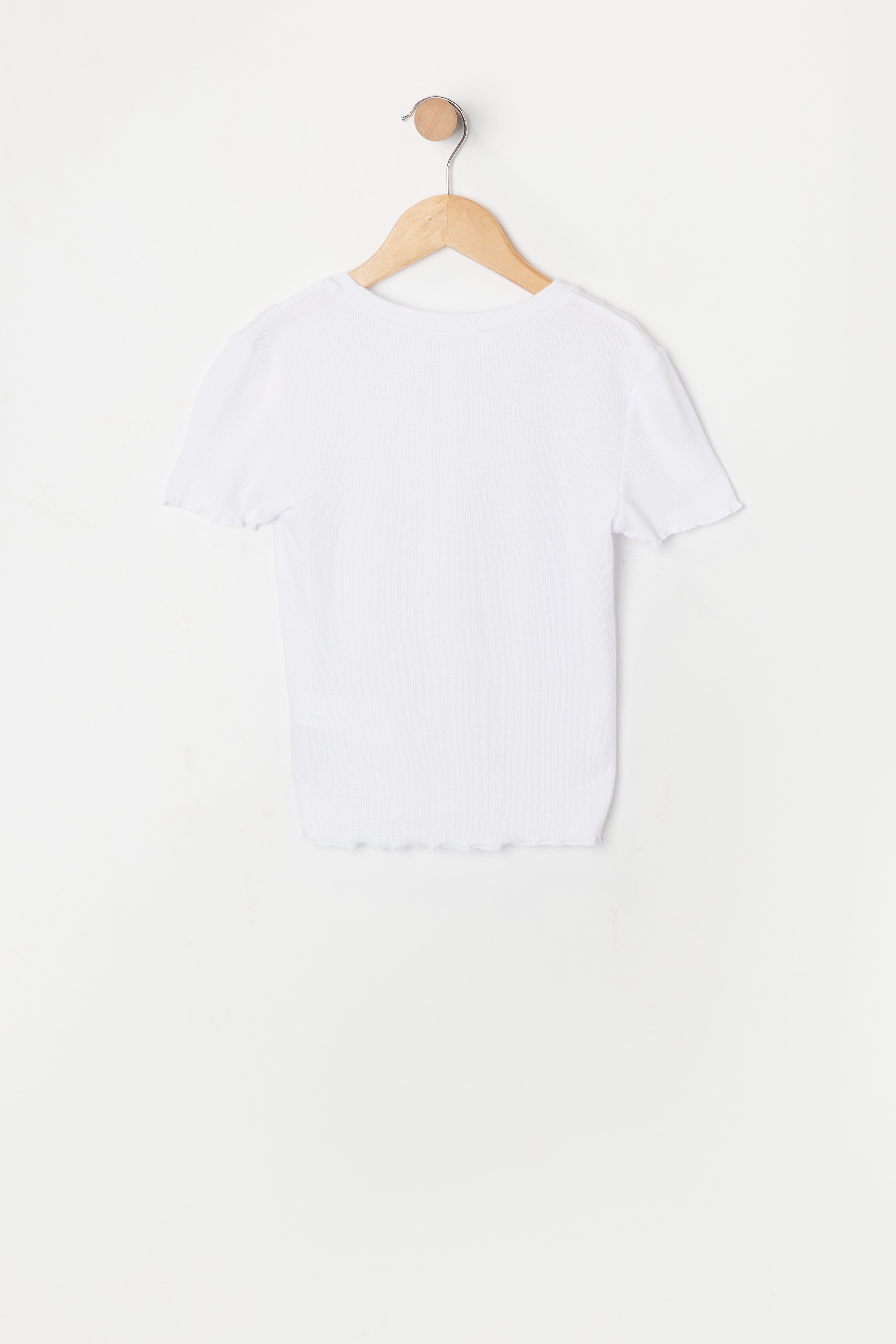 T-shirt avec ourlet volanté pour fille sold by Urban Planet product image thumbnail 4