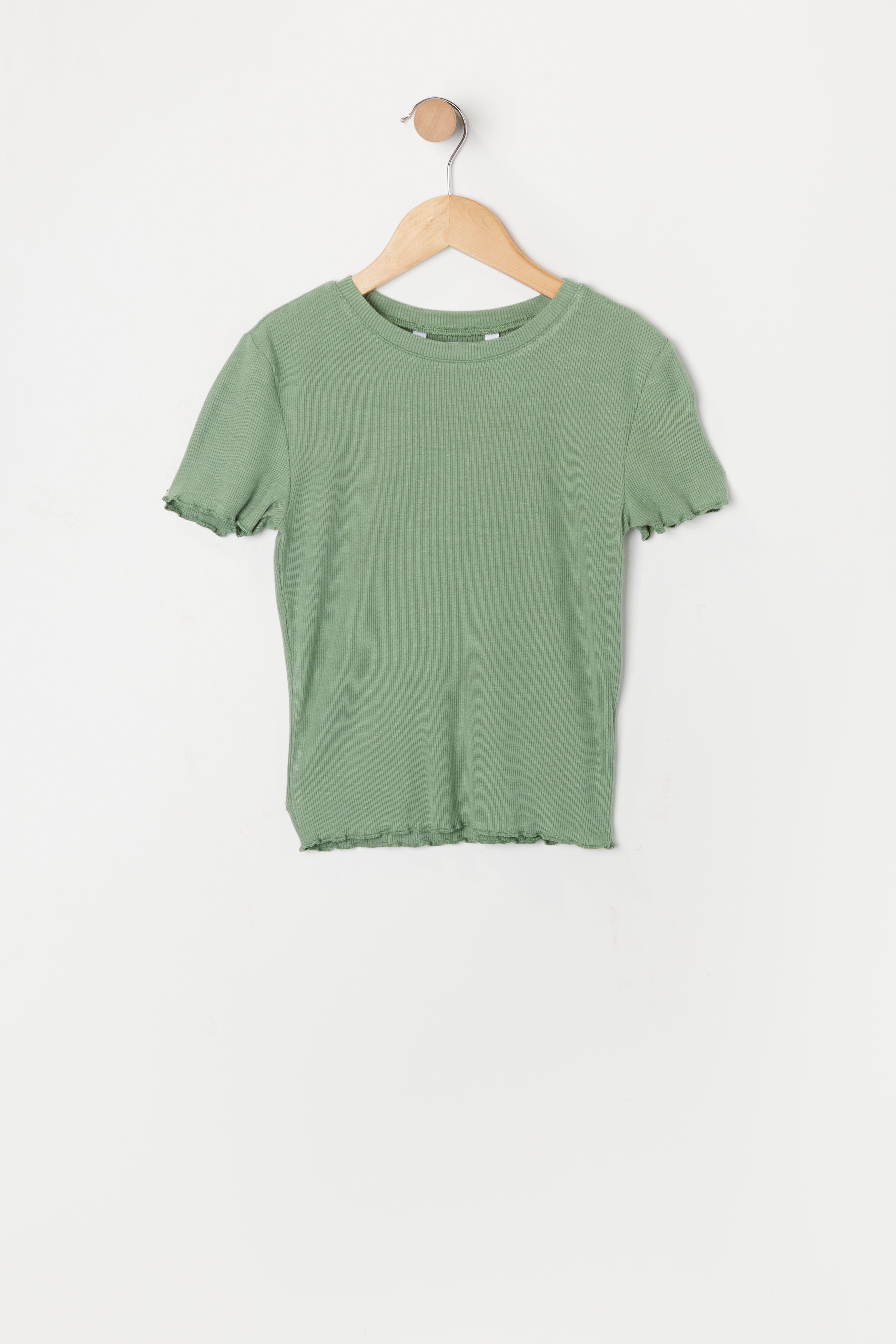 T-shirt avec ourlet volanté pour fille sold by Urban Planet product image thumbnail 9
