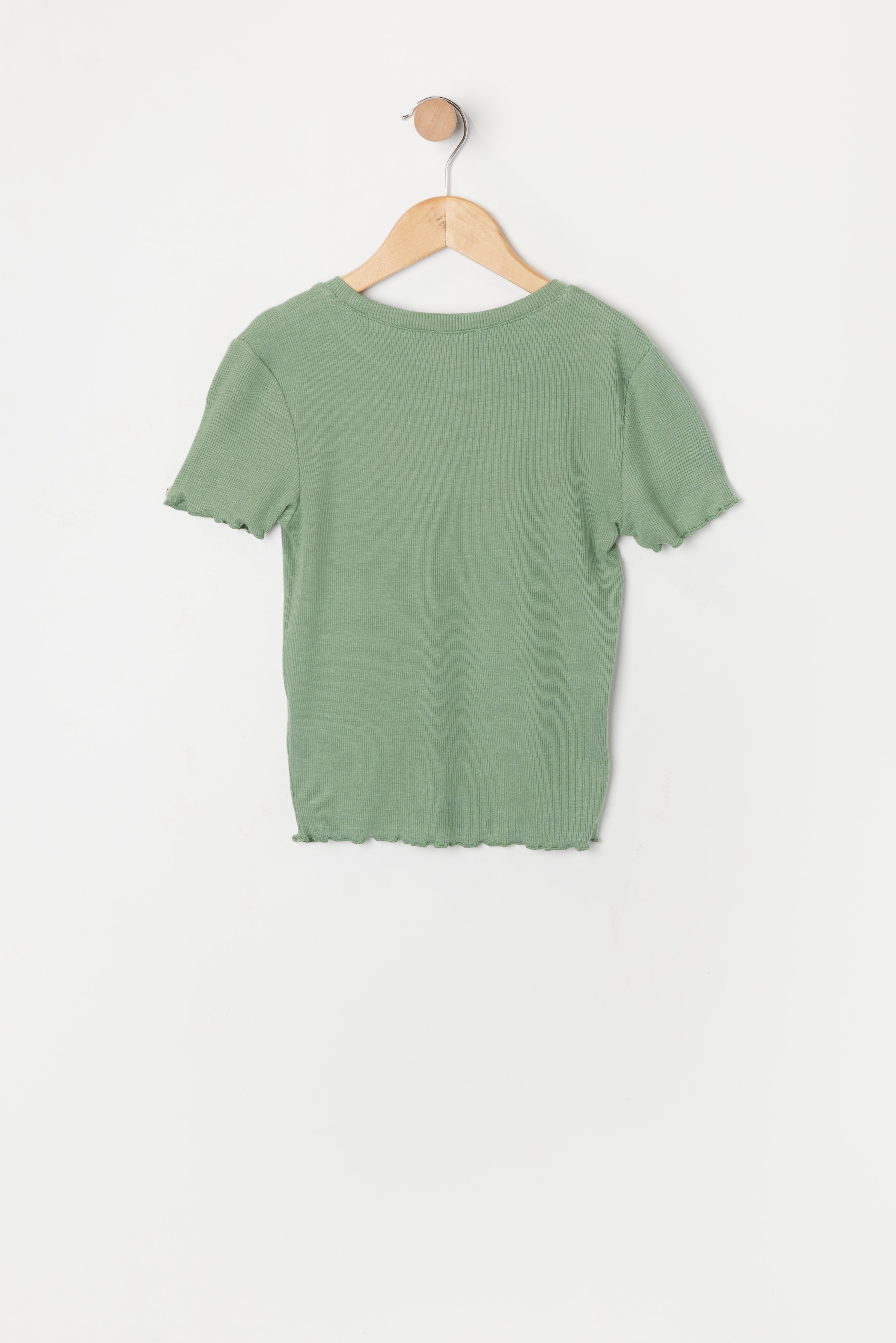 T-shirt avec ourlet volanté pour fille sold by Urban Planet product image thumbnail 10