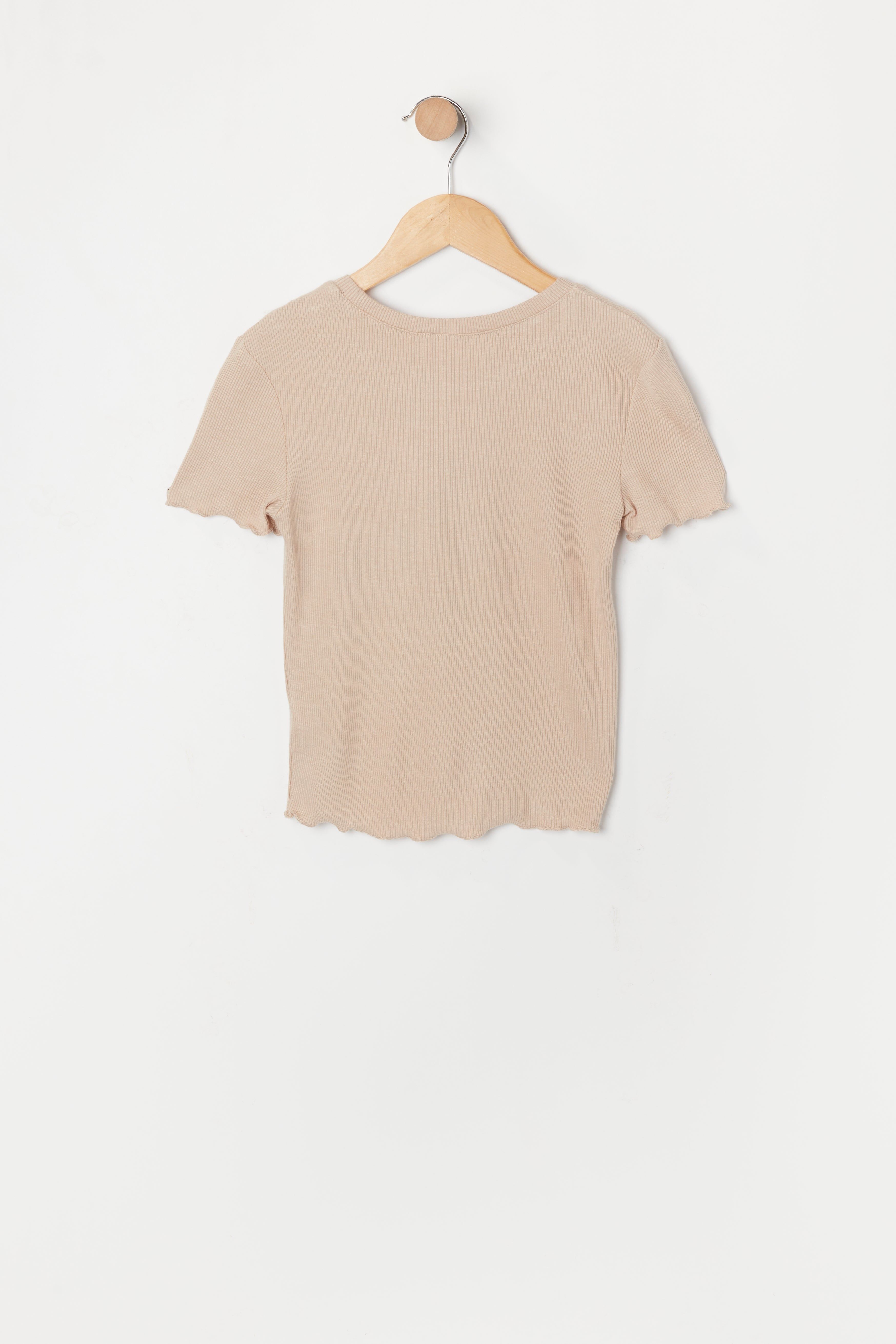 T-shirt avec ourlet volanté pour fille sold by Urban Planet product image thumbnail 6