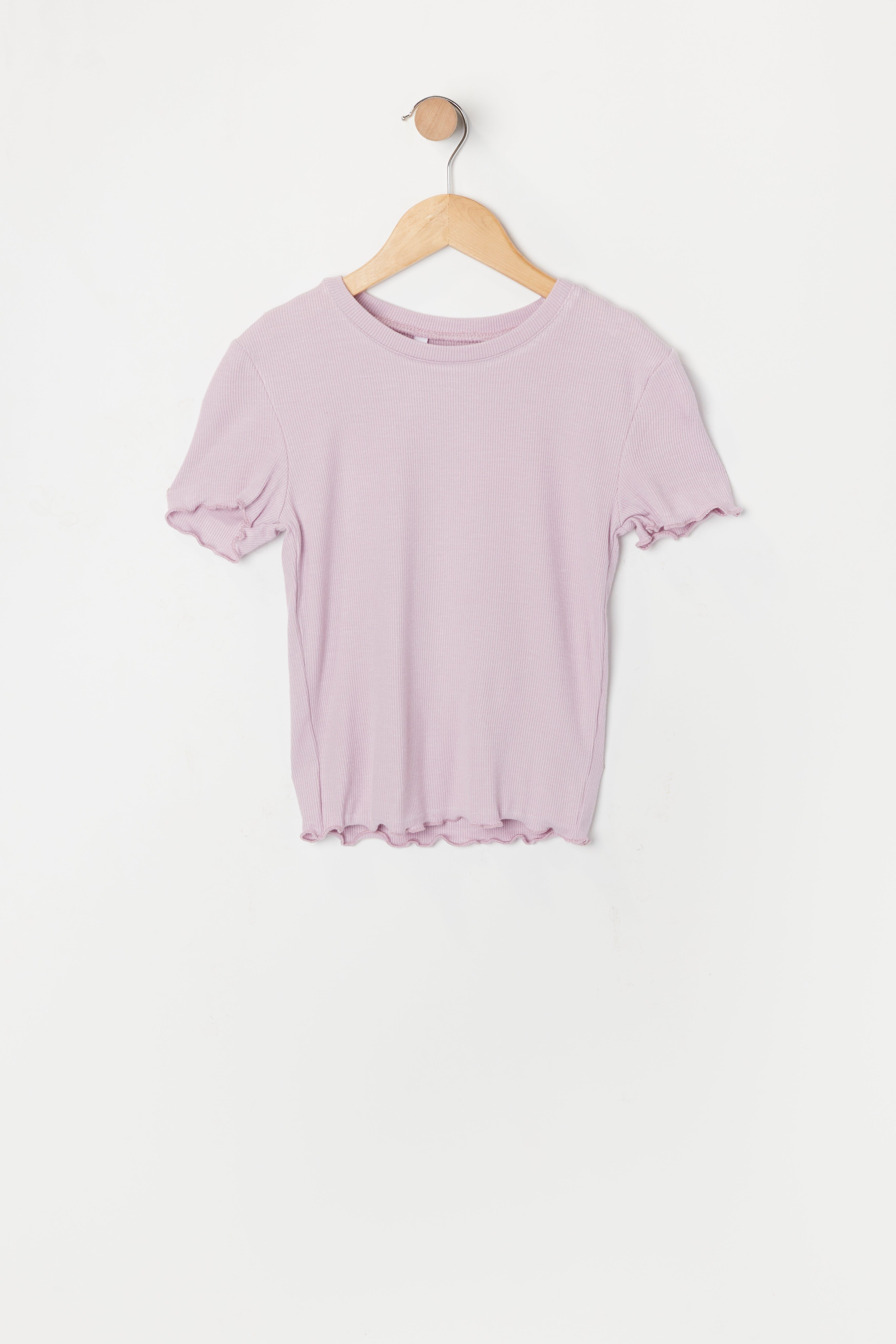 T-shirt avec ourlet volanté pour fille sold by Urban Planet product image thumbnail 11