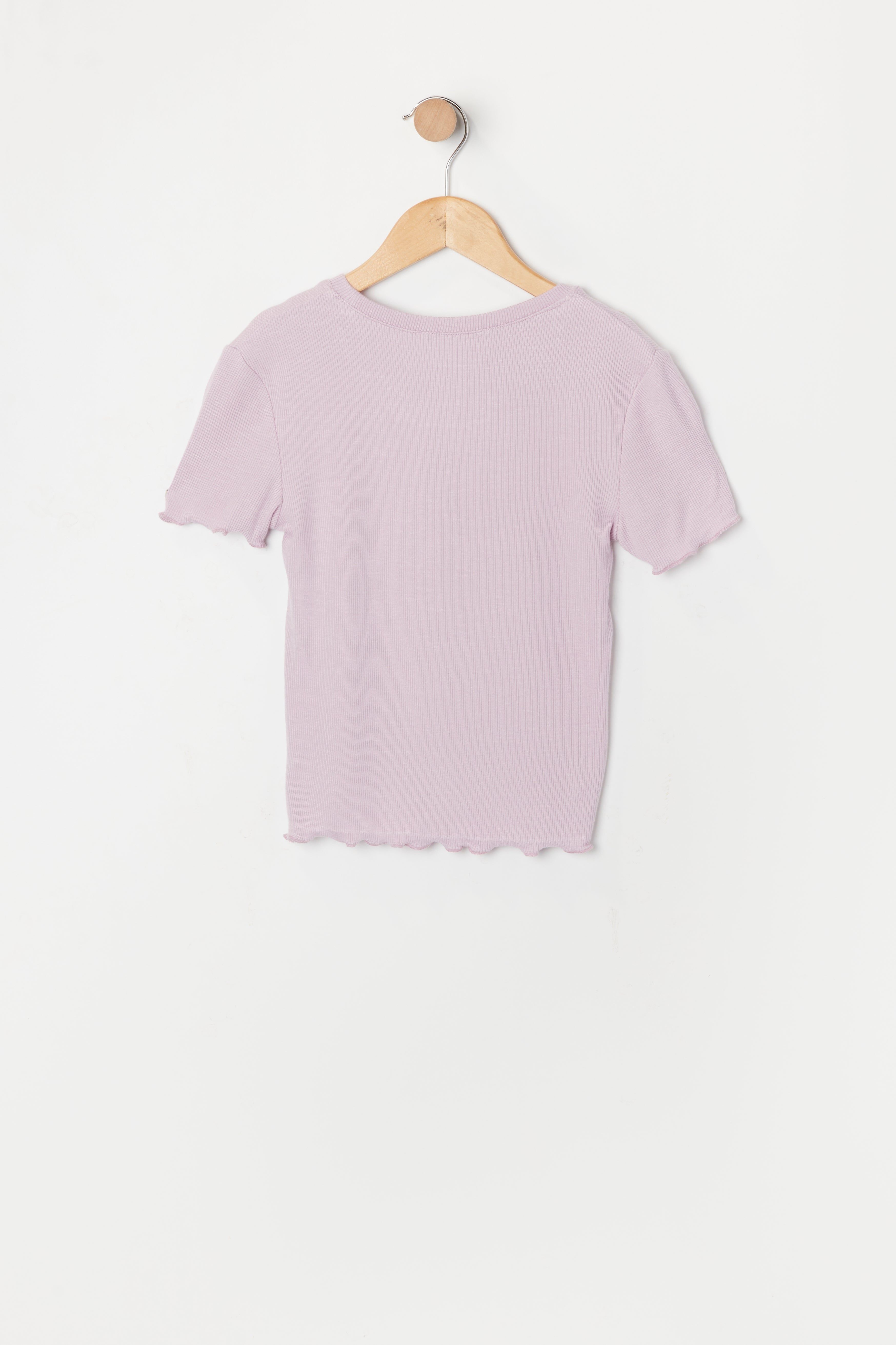 T-shirt avec ourlet volanté pour fille sold by Urban Planet product image thumbnail 12