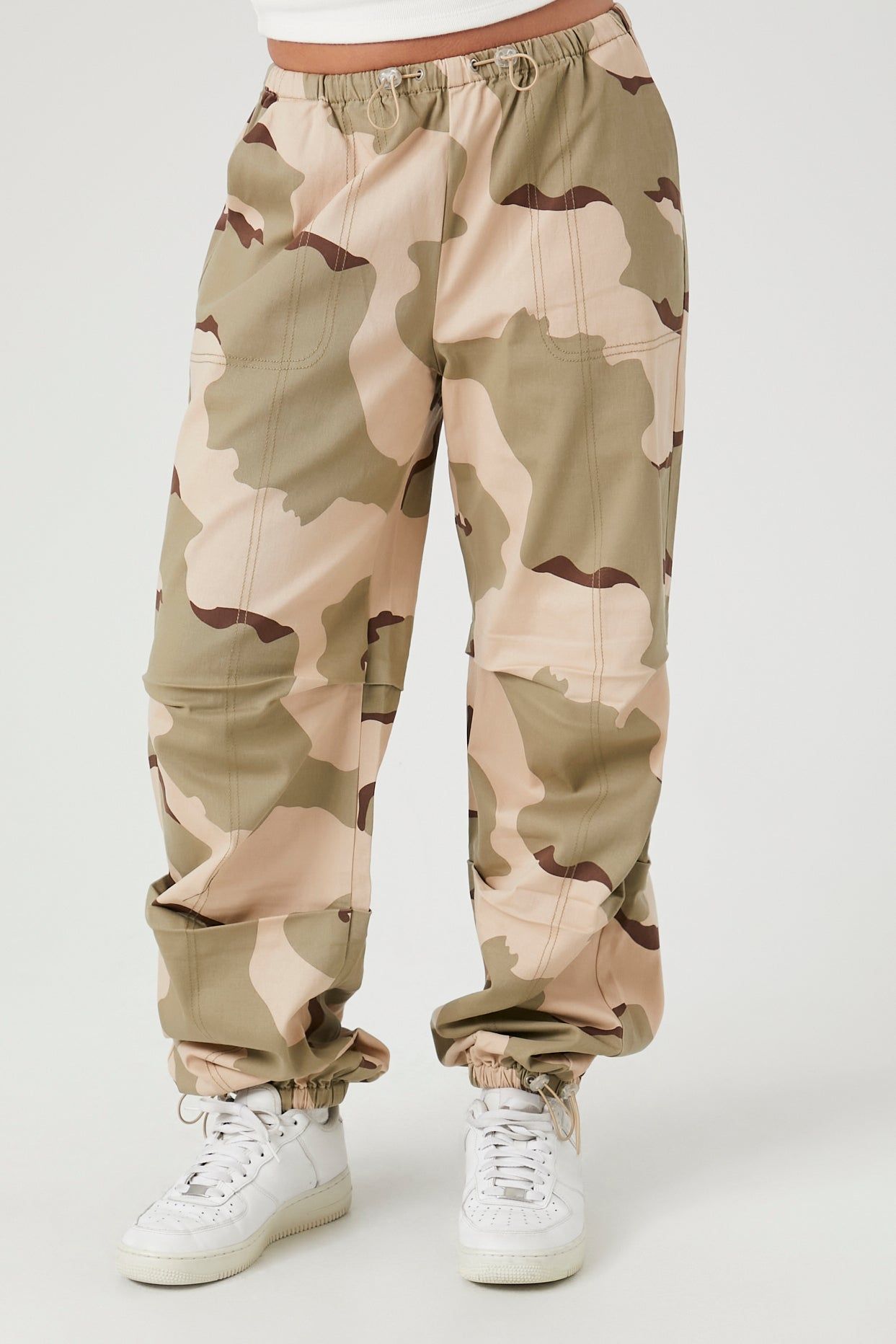 Jogger avec taille coulissante à barillet et motif camouflage sold by Urban Planet product image thumbnail 3