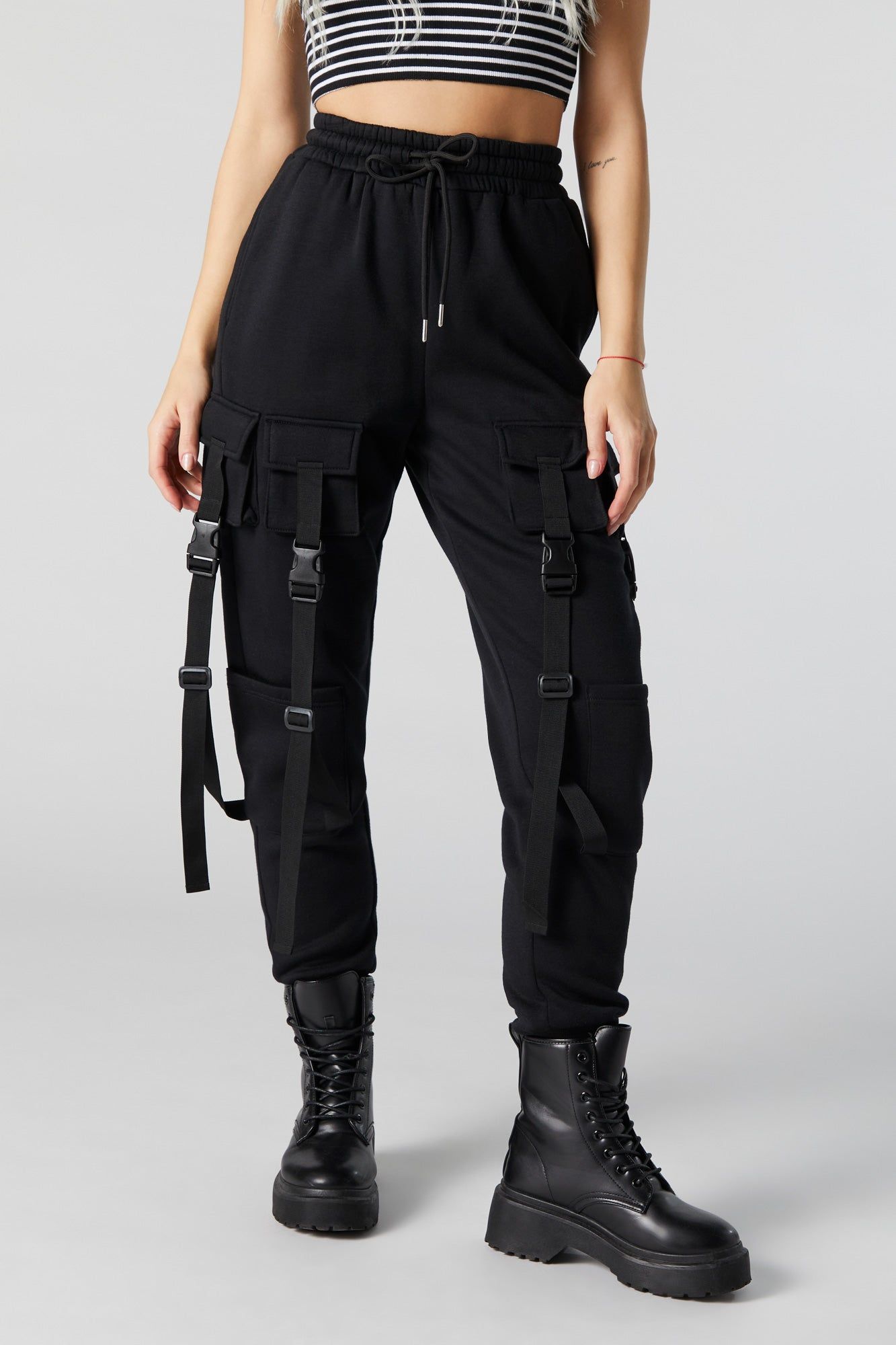 Utility Multi Pocket Cargo Jogger sold by Urban Planet product image thumbnail 5