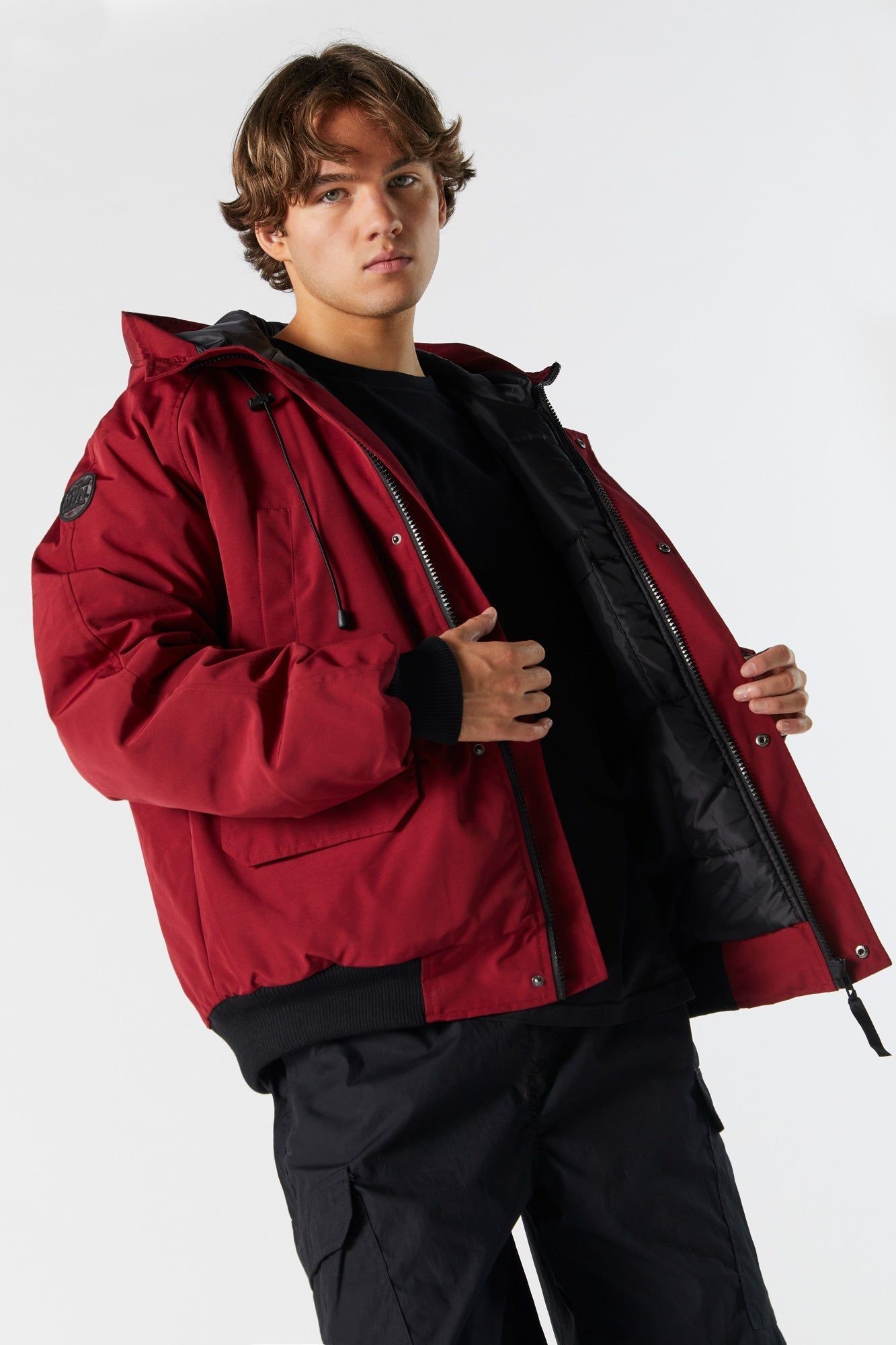 Red Storm Mountain Parka sold by Urban Planet product image thumbnail 2