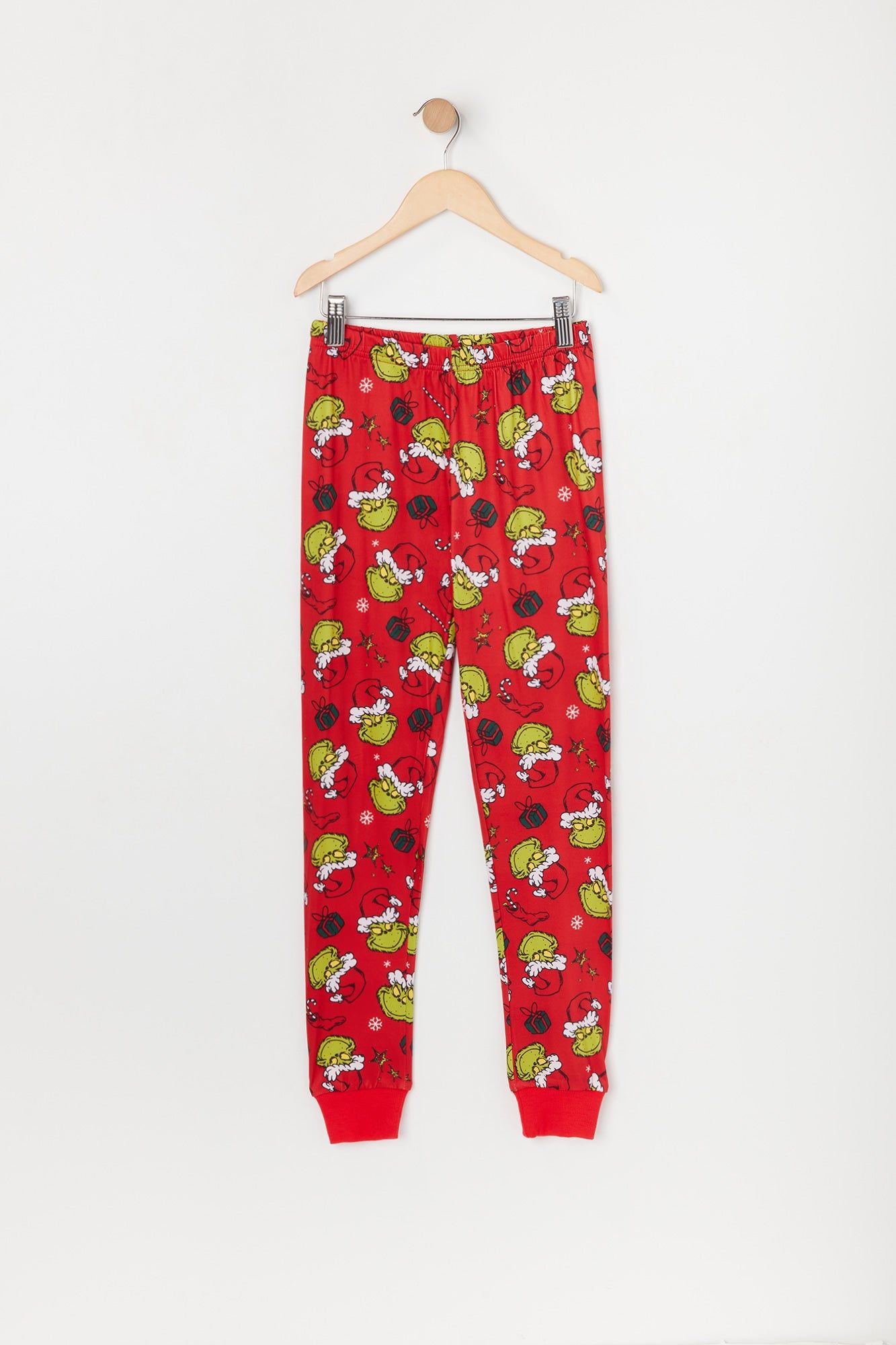 Girls The Grinch Graphic 2 Piece Pajama Set sold by Urban Planet product image thumbnail 4