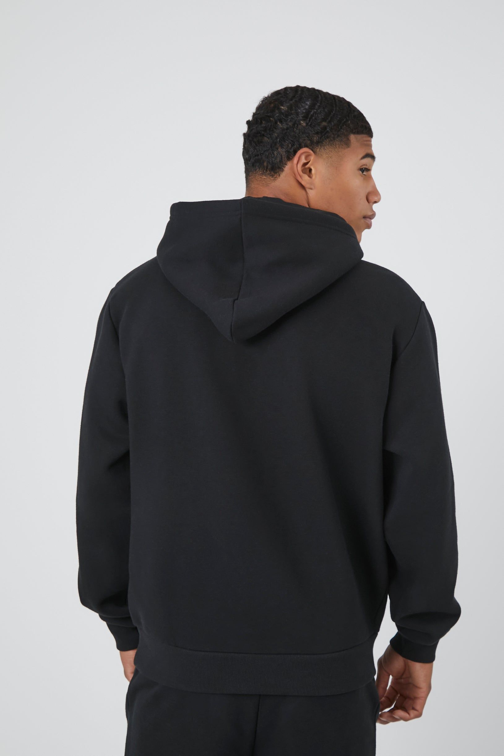 Fleece Drawstring Hoodie sold by Urban Planet product image thumbnail 2