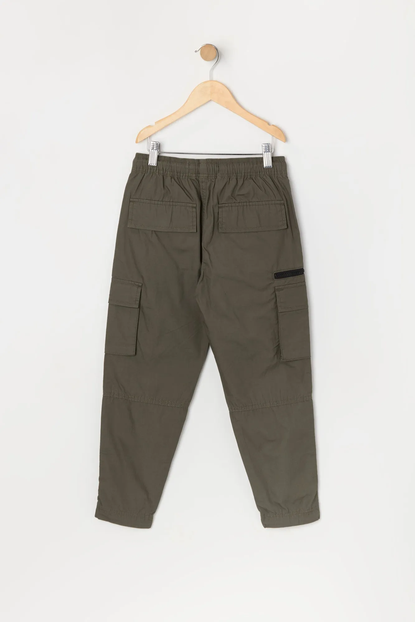 Pantalon cargo parachute avec fermeture à glissière pour garçon sold by Urban Planet product image thumbnail 2