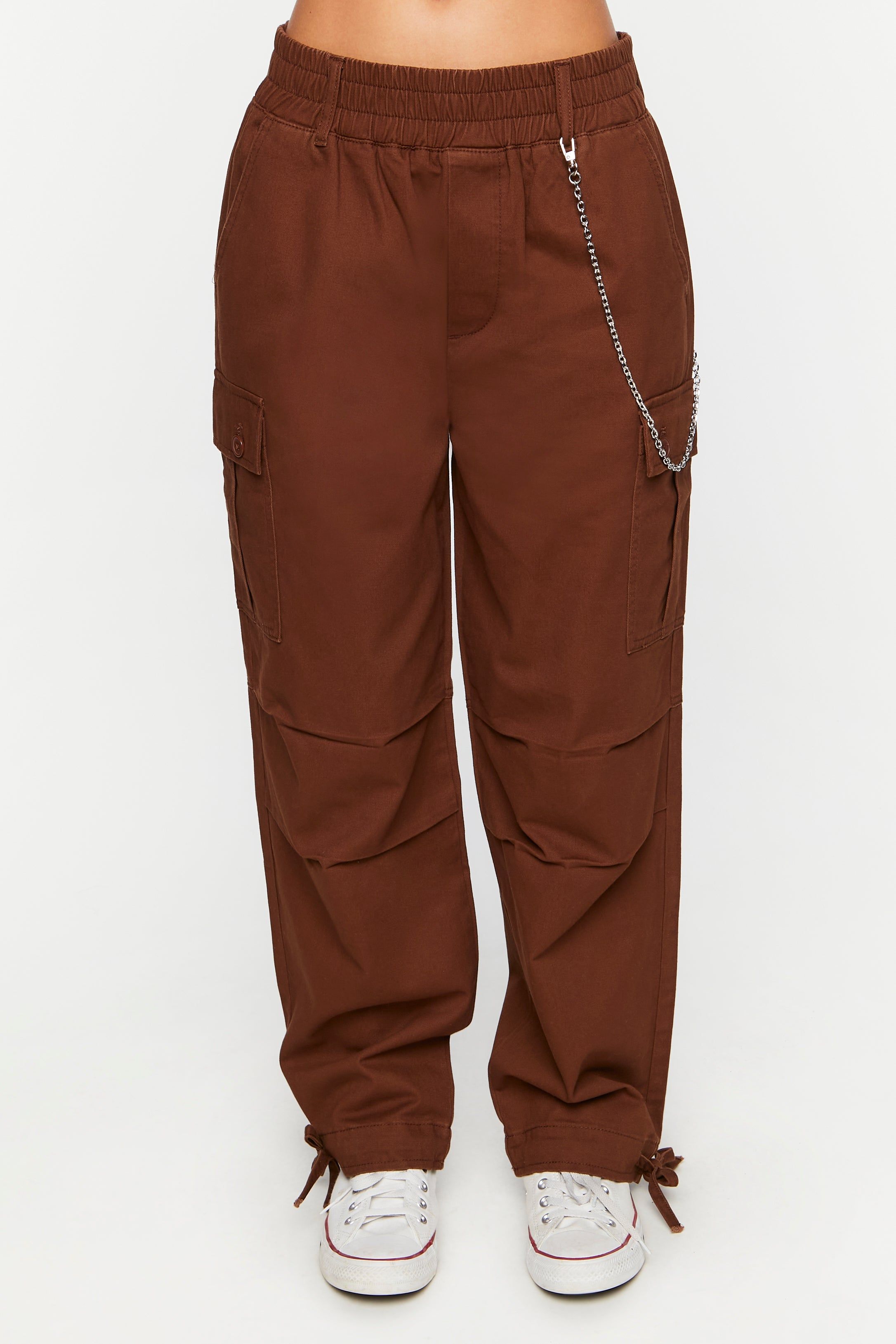 Wallet Chain Tie-Hem Cargo Pant sold by Urban Planet product image thumbnail 2