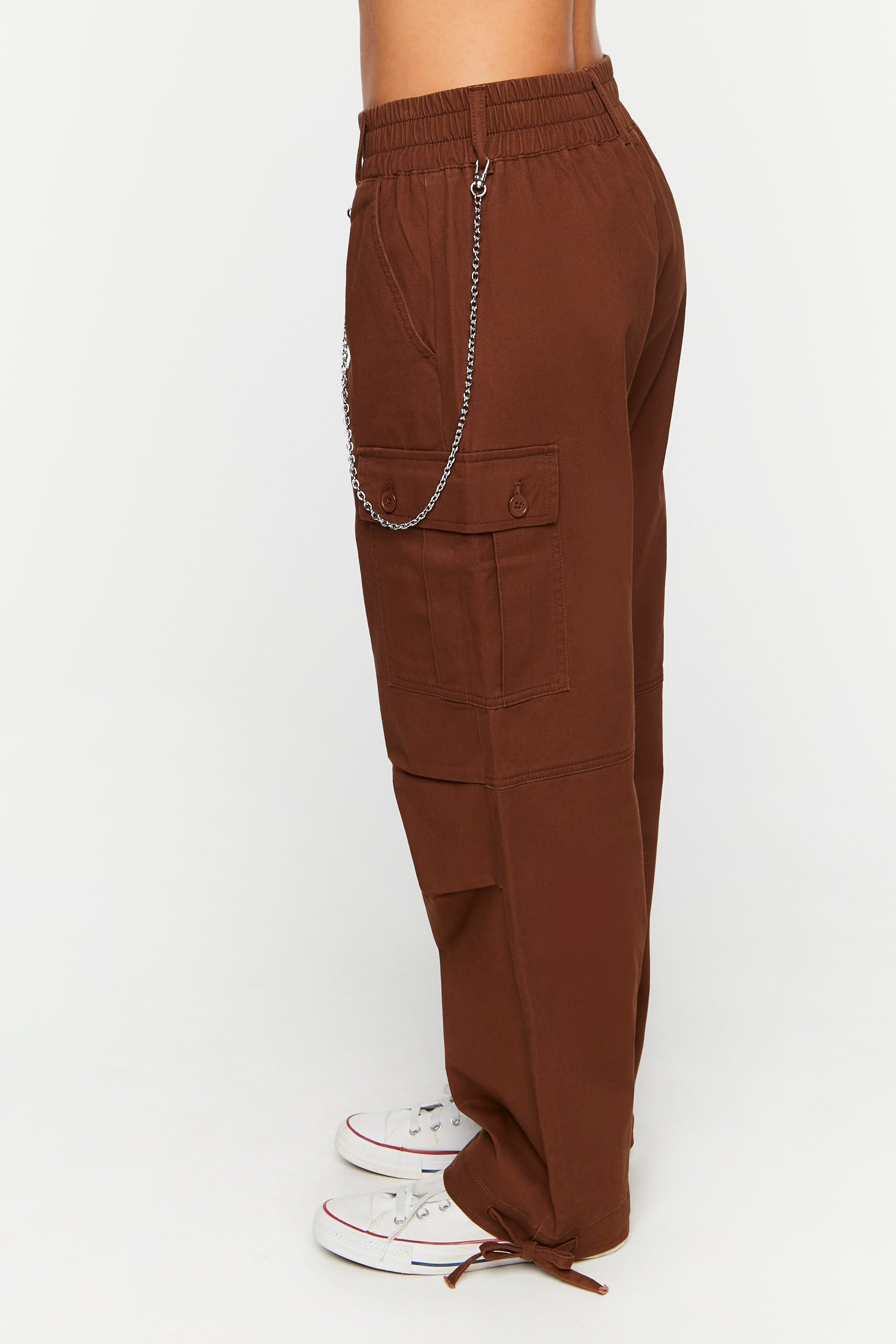 Wallet Chain Tie-Hem Cargo Pant sold by Urban Planet product image thumbnail 4