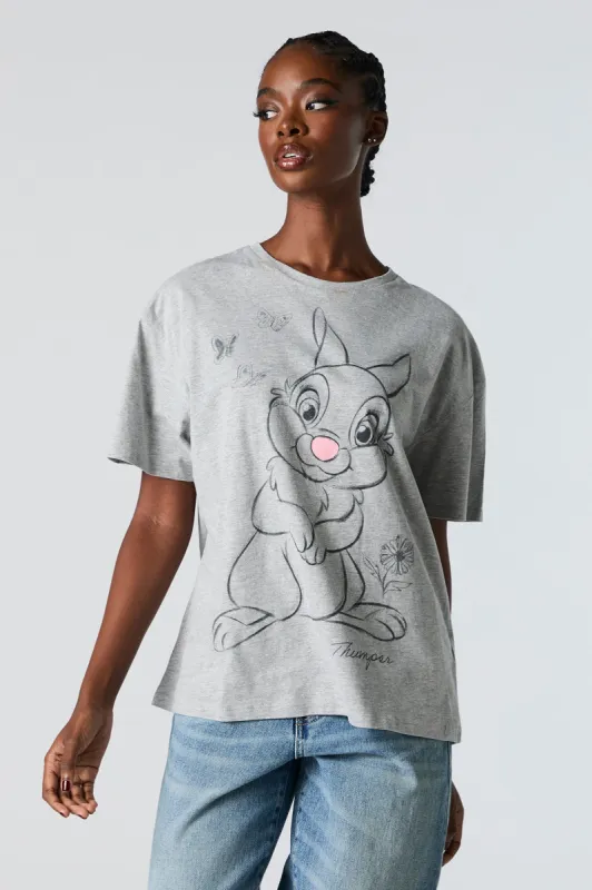 Thumper Graphic Boyfriend T-Shirt sold by Urban Planet