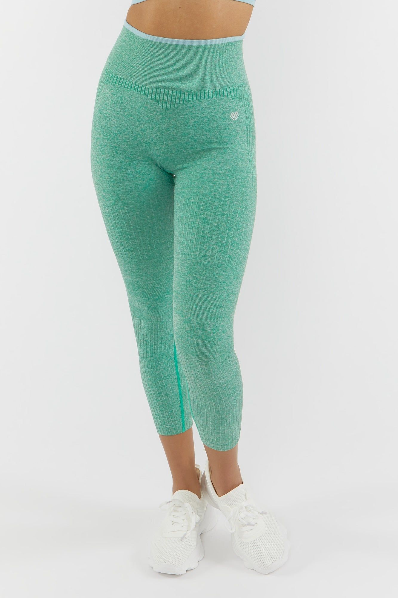 Legging Active côtelé sans couture vert sold by Urban Planet product image thumbnail 2