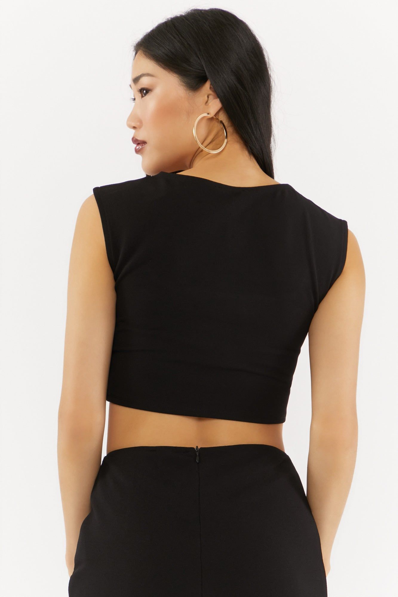 Scoop Neck Crop Top sold by Urban Planet product image thumbnail 3