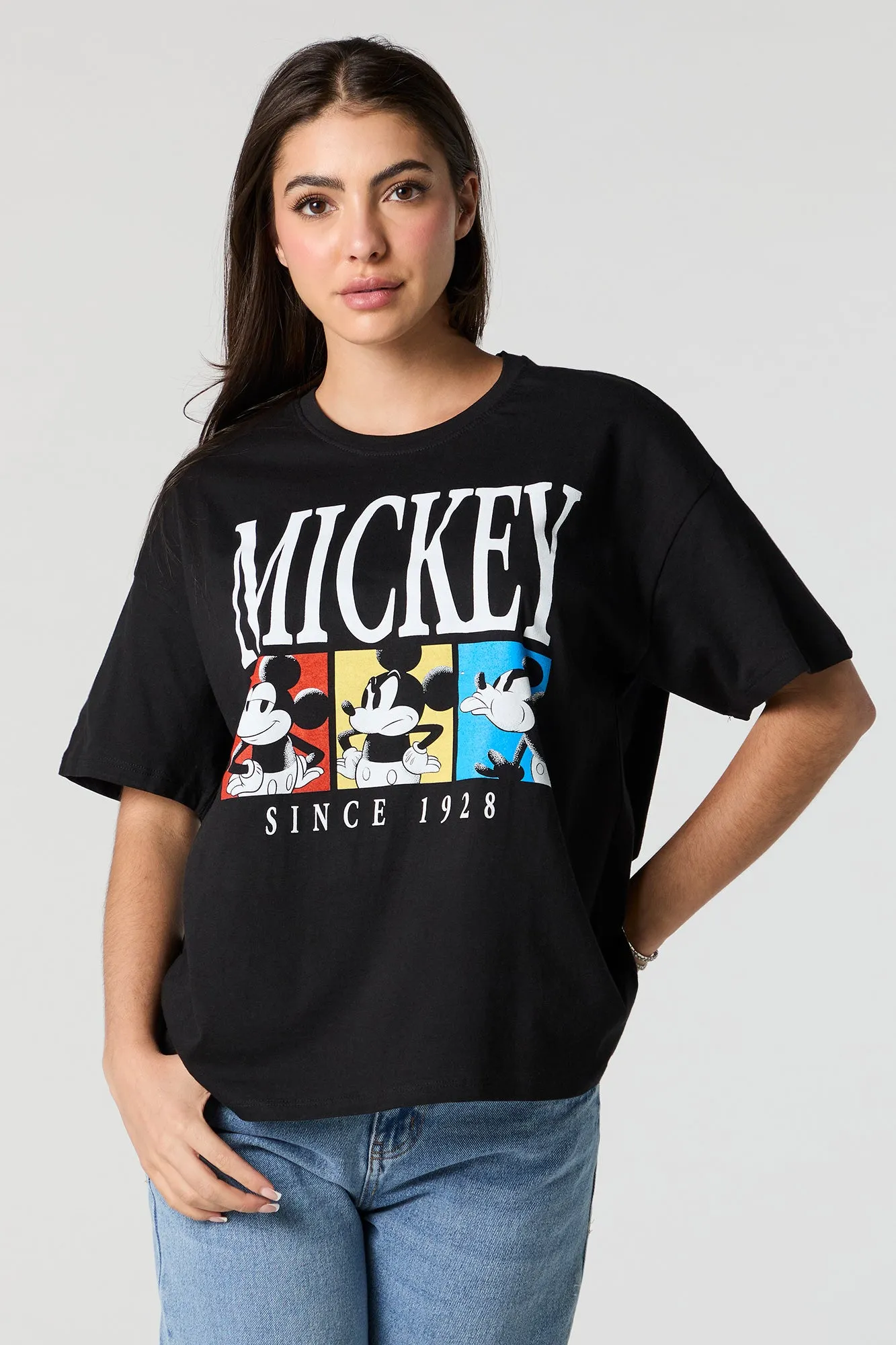 Mickey 1928 Graphic Boyfriend T-Shirt sold by Urban Planet