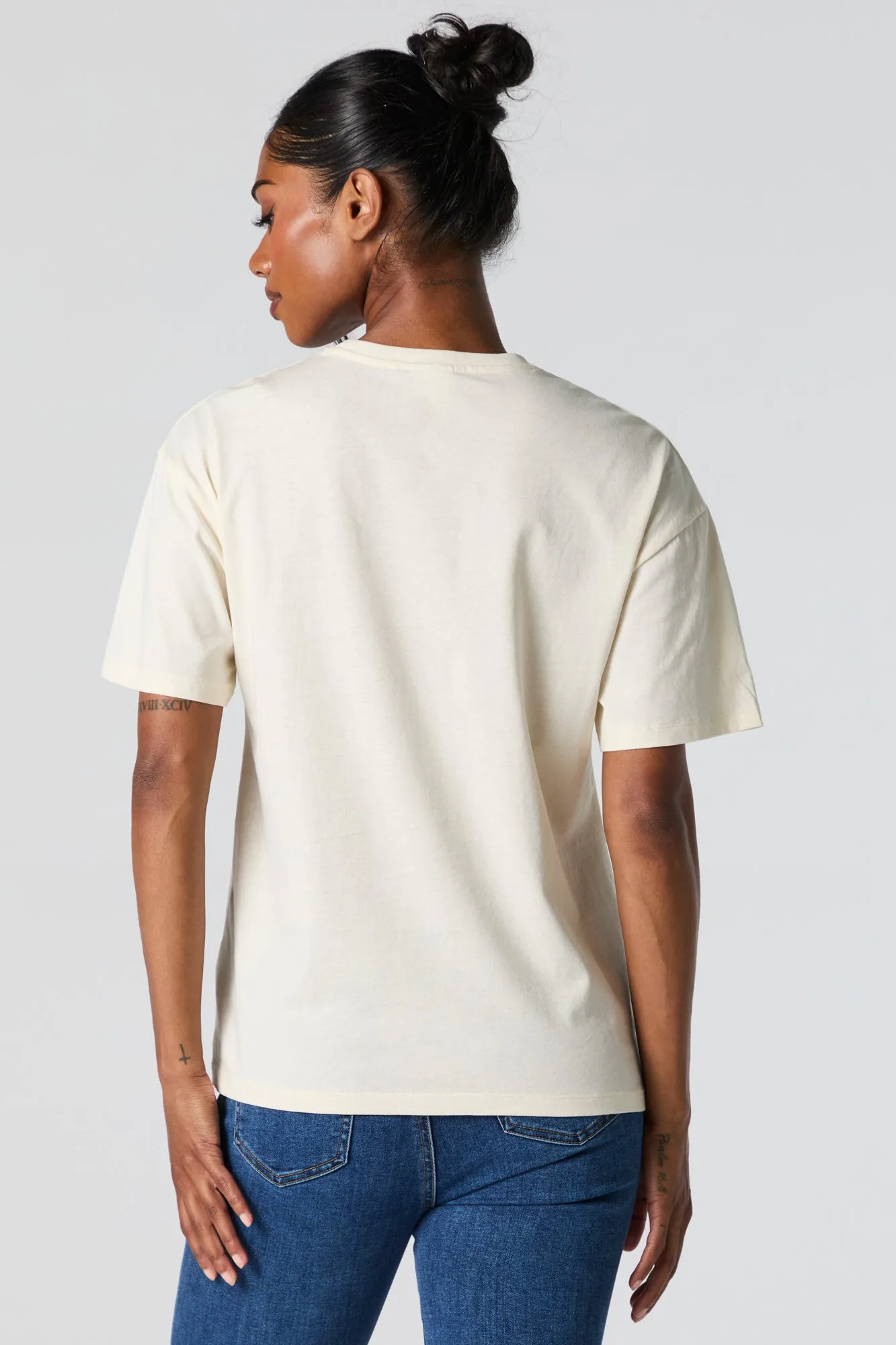 Nashville Allstars Graphic Boyfriend T-Shirt sold by Urban Planet product image thumbnail 3