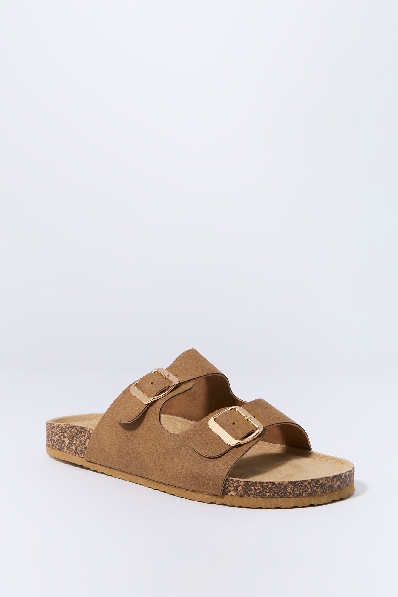 Brown Cork Buckled Sandals sold by Urban Planet product image thumbnail 2