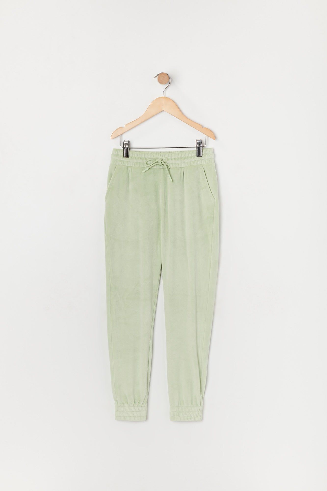 Girls Velour Jogger sold by Urban Planet