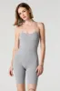 Seamless Ribbed Scoop Neck Cami Romper sold by Urban Planet