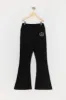 Girls Paris Embroidered Fleece Flare Pant sold by Urban Planet