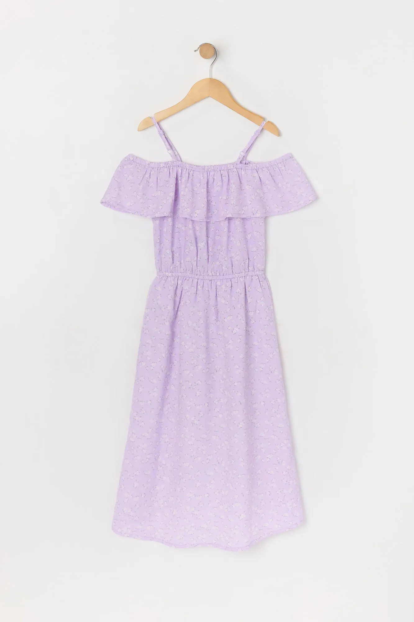 Combi-short fleuri à épaules dénudées pour fille sold by Urban Planet product image thumbnail 4