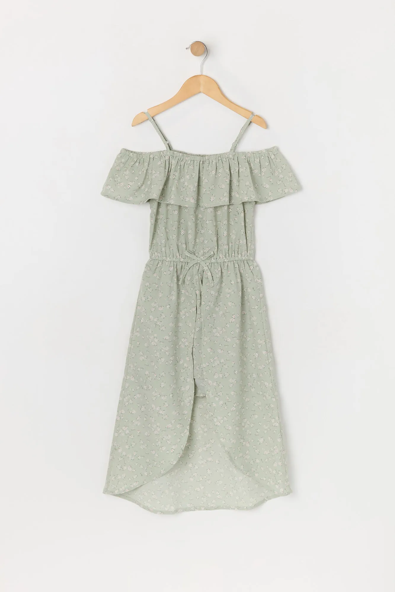 Combi-short fleuri à épaules dénudées pour fille sold by Urban Planet