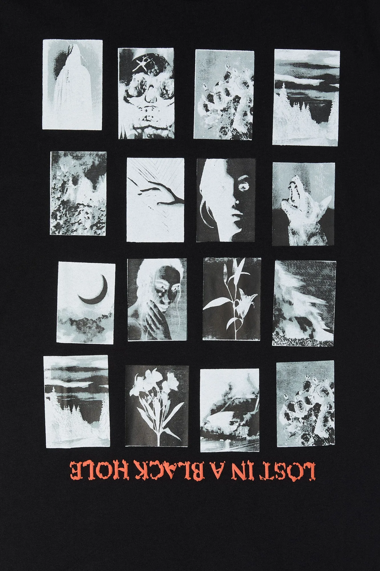 Lost in a Black Hole Graphic T-Shirt sold by Urban Planet product image thumbnail 4