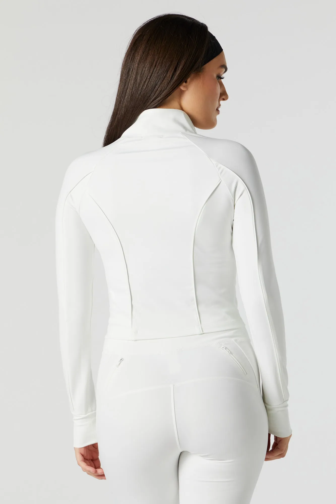 Haut Active à manches longues avec fermeture à glissière sold by Urban Planet product image thumbnail 5