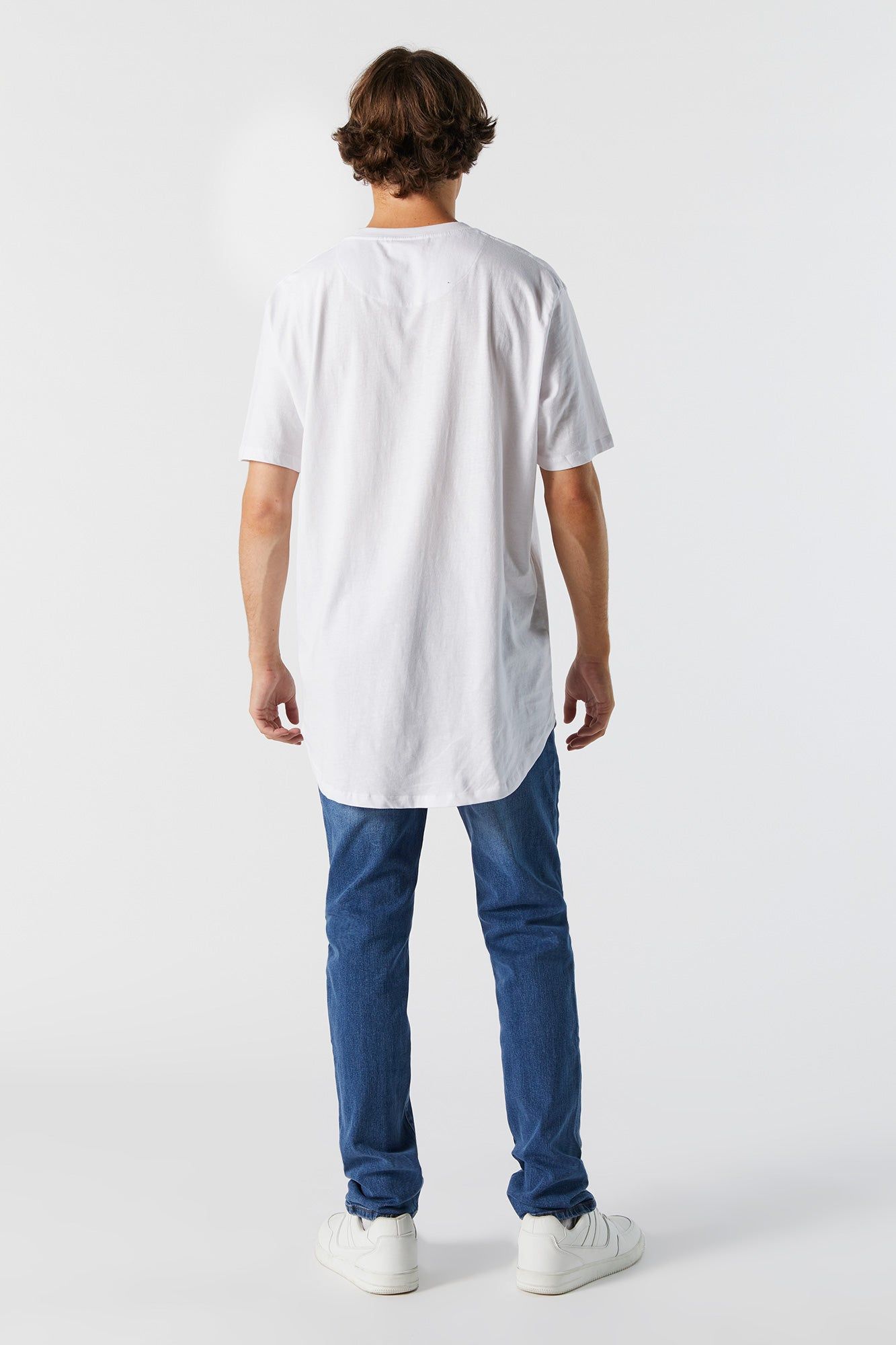 Jean ajusté délavé moyen à la pierre sold by Urban Planet product image thumbnail 3