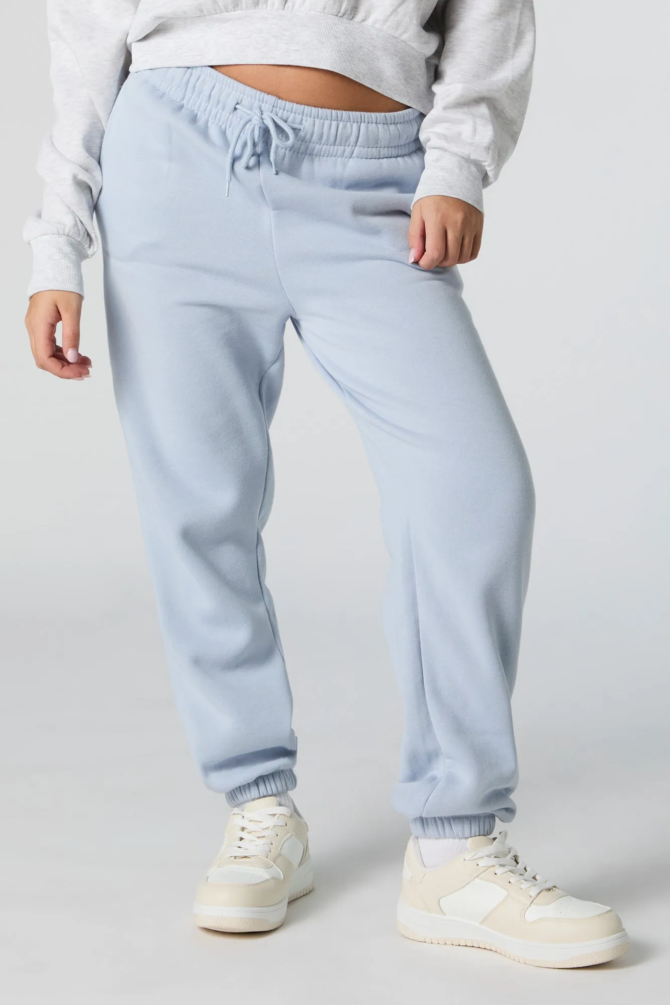 Jogger de style universitaire à jambe large et taille haute sold by Urban Planet product image thumbnail 2
