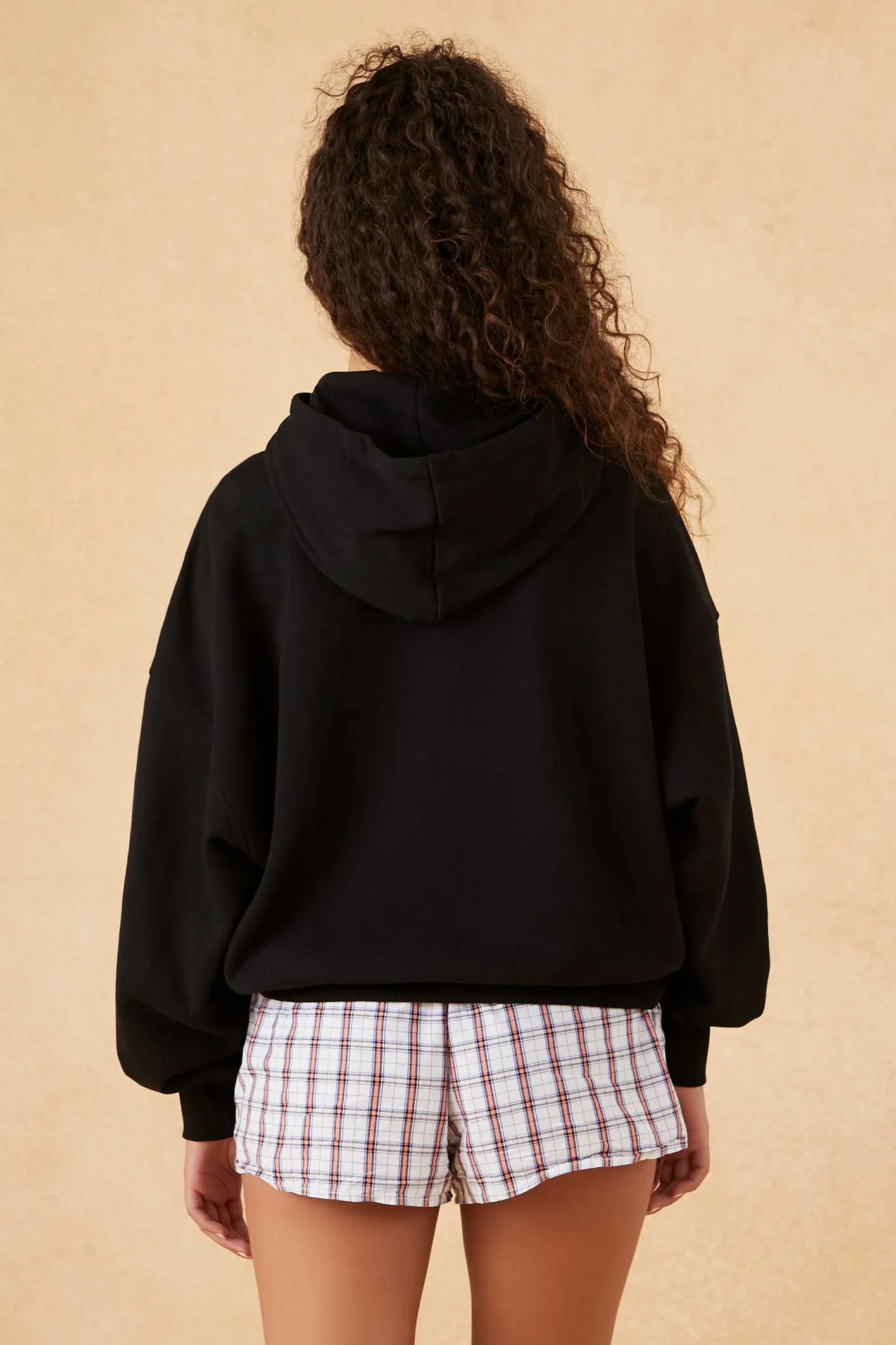 Haut à capuchon avec imprimé Disney Minnie Mouse orné de pierres du Rhin sold by Urban Planet product image thumbnail 3