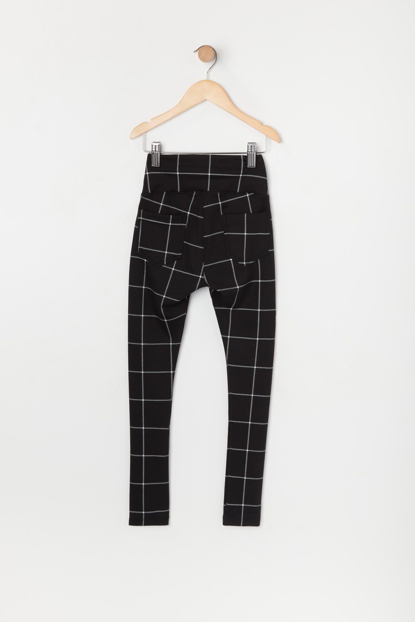 Girls Plaid Back Pocket Legging sold by Urban Planet product image thumbnail 2