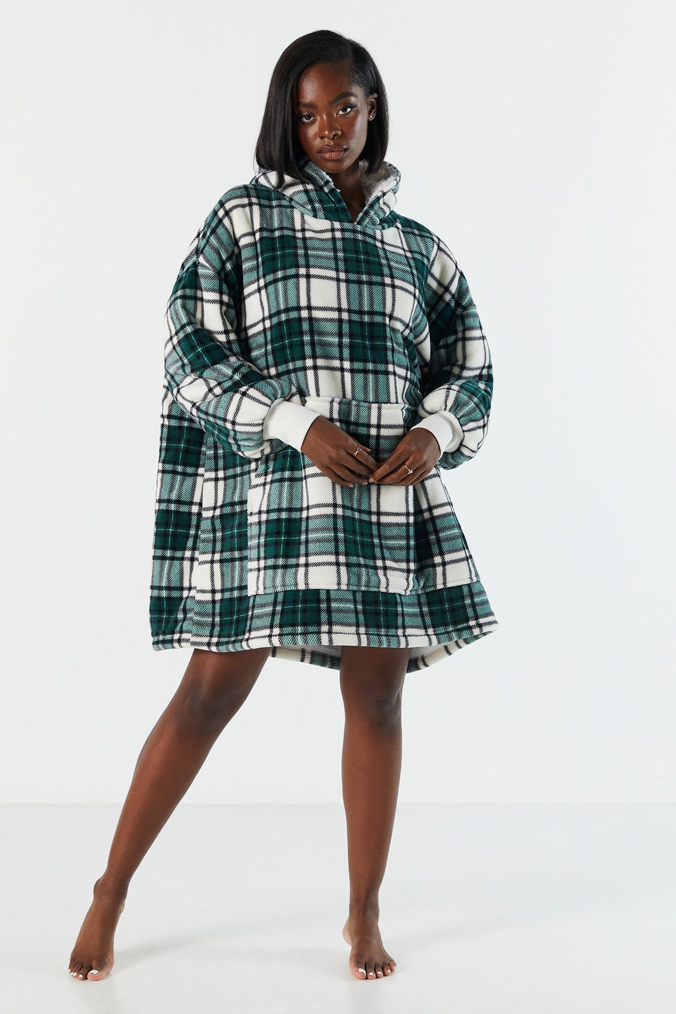 Plaid Print Humungo sold by Urban Planet product image thumbnail 3