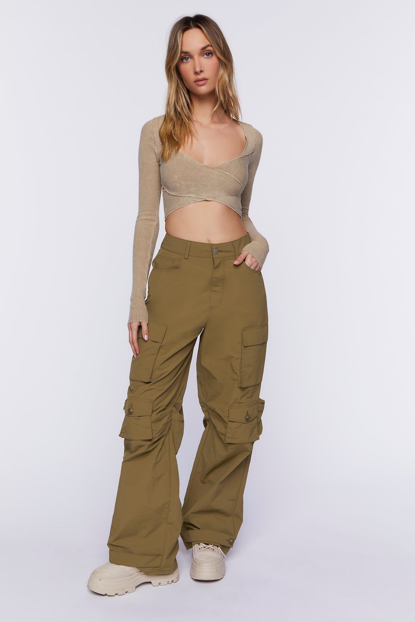 High Rise Cargo Pant sold by Urban Planet product image thumbnail 6