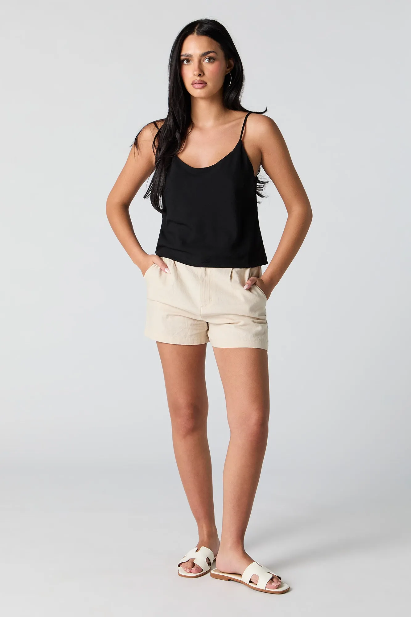 Camisole superposée en lin sold by Urban Planet product image thumbnail 3