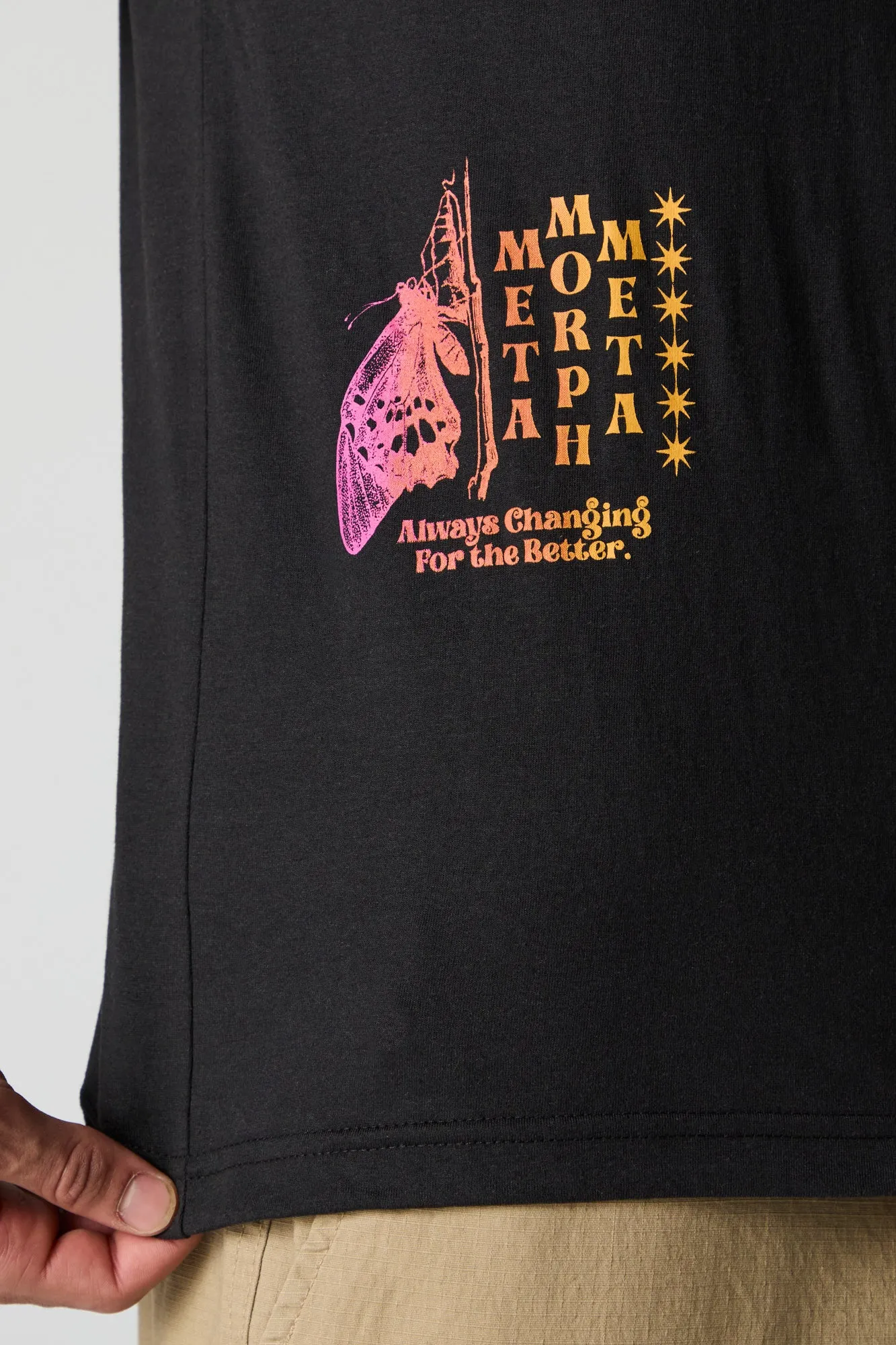 Always Changing Graphic T-Shirt sold by Urban Planet product image thumbnail 4