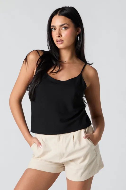 Camisole superposée en lin sold by Urban Planet