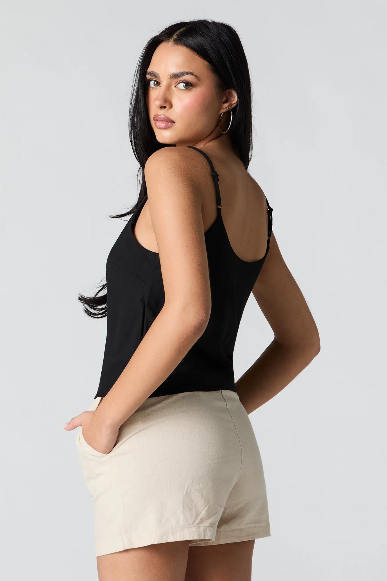 Camisole superposée en lin sold by Urban Planet product image thumbnail 2